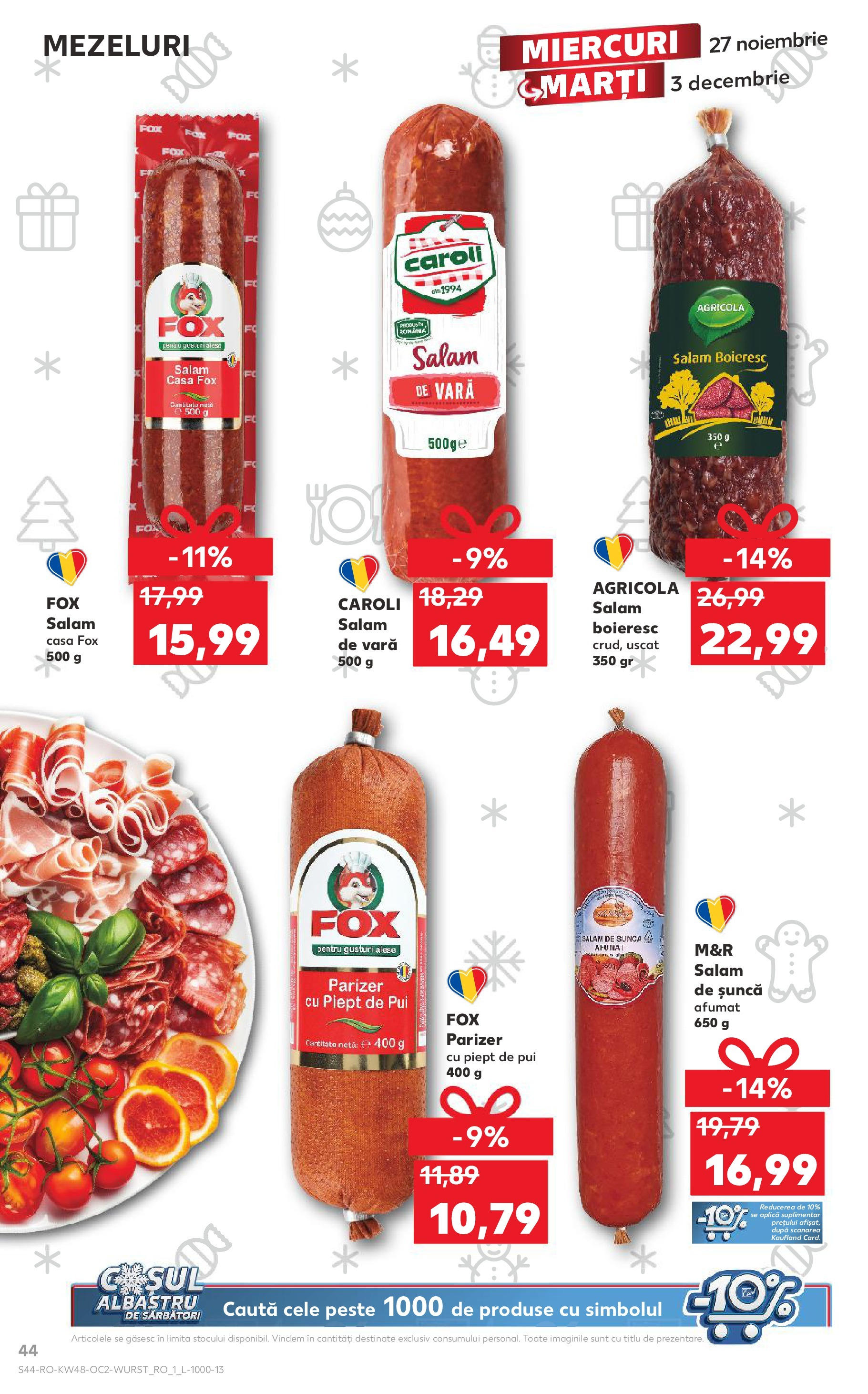 Catalog Kaufland 27 Noiembrie - 3 Decembrie 2024 | Pagina 44
