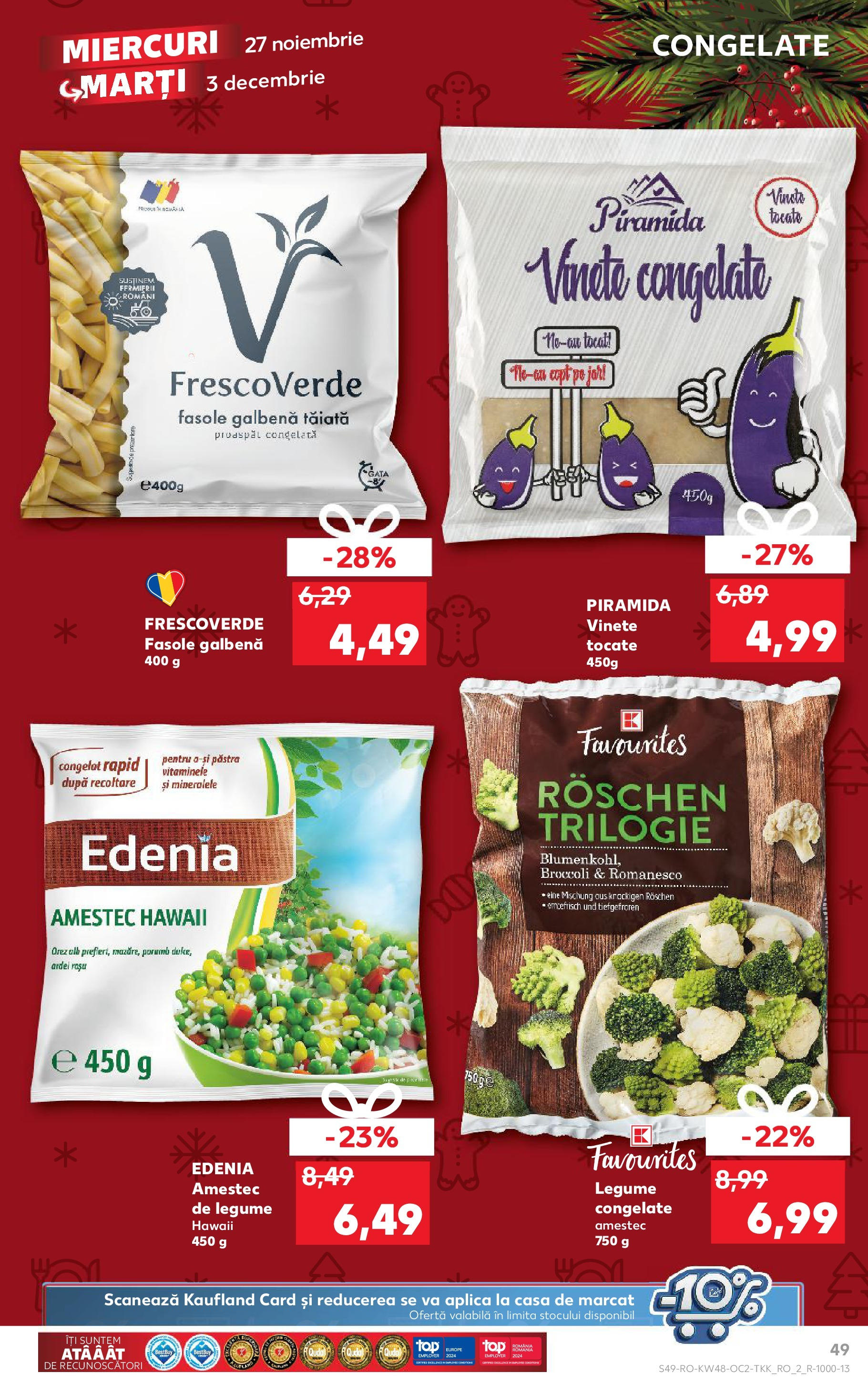 Catalog Kaufland 27 Noiembrie - 3 Decembrie 2024 | Pagina 49
