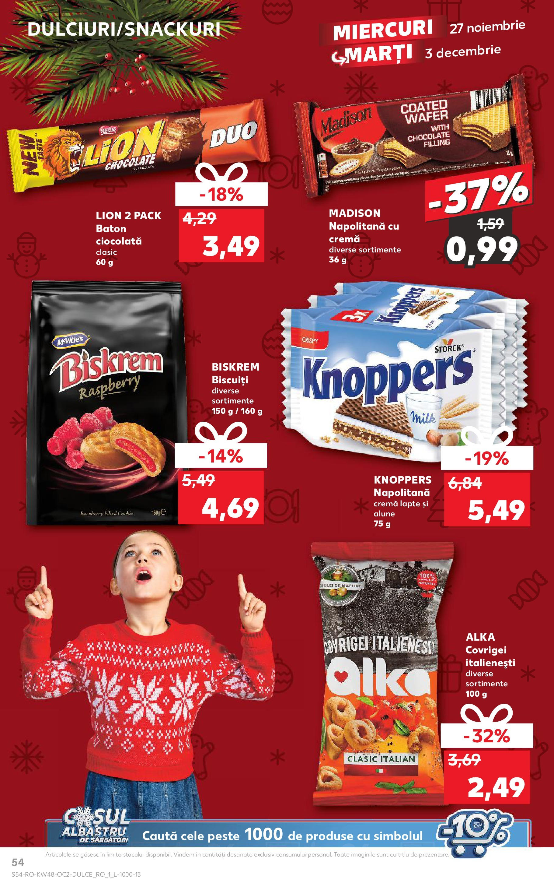 Catalog Kaufland 27 Noiembrie - 3 Decembrie 2024 | Pagina 54