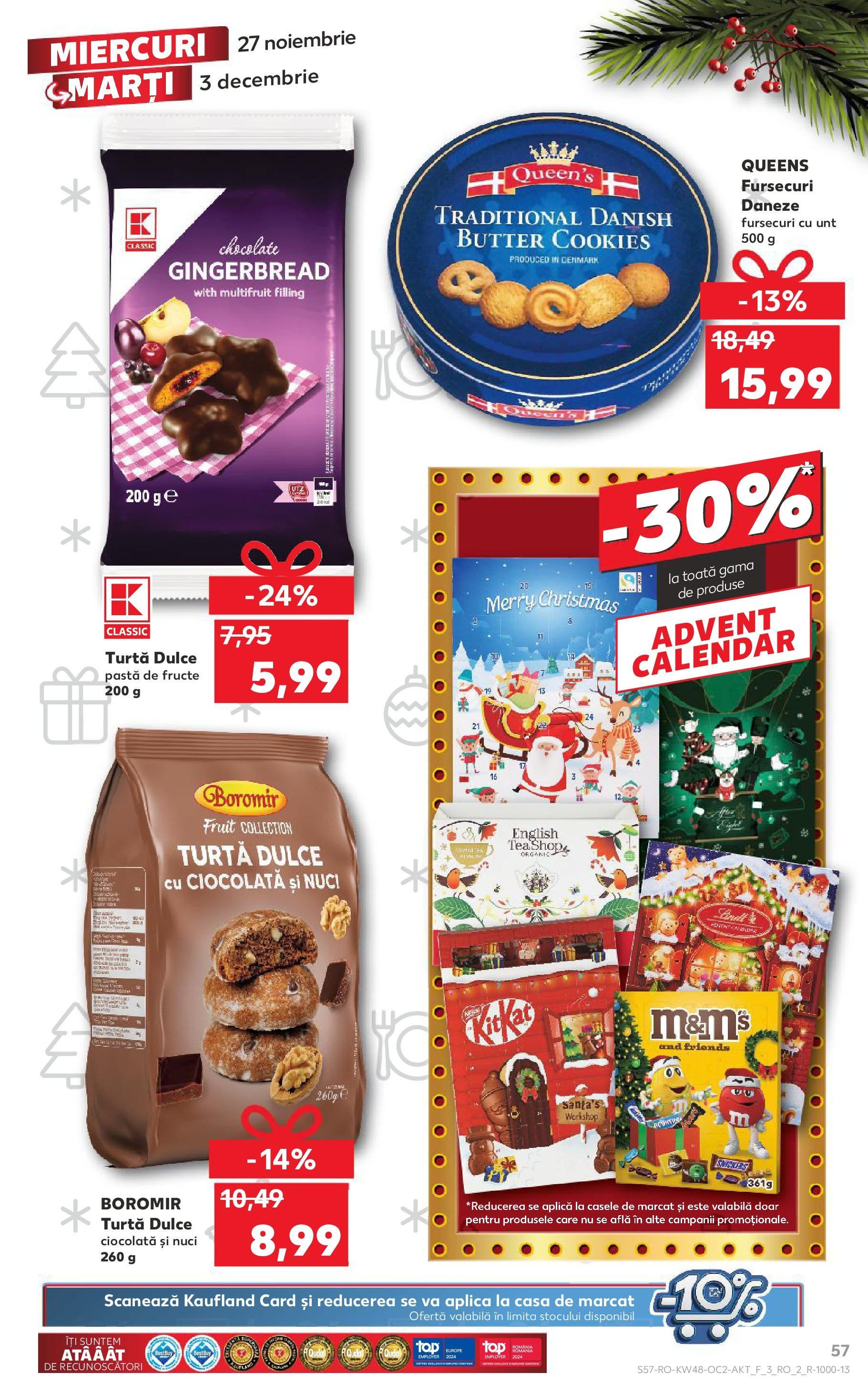 Catalog Kaufland 27 Noiembrie - 3 Decembrie 2024 | Pagina 57