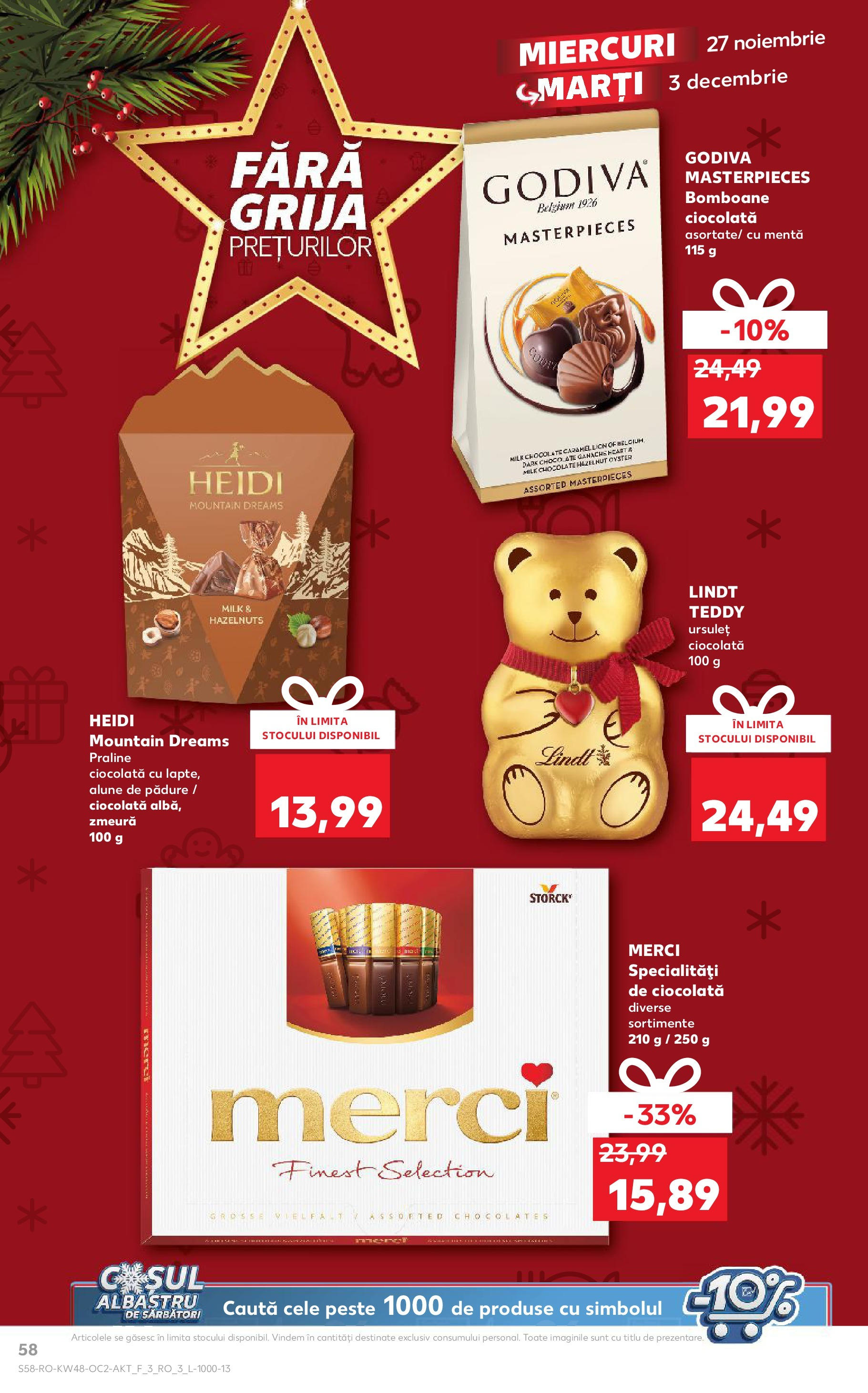 Catalog Kaufland 27 Noiembrie - 3 Decembrie 2024 | Pagina 58