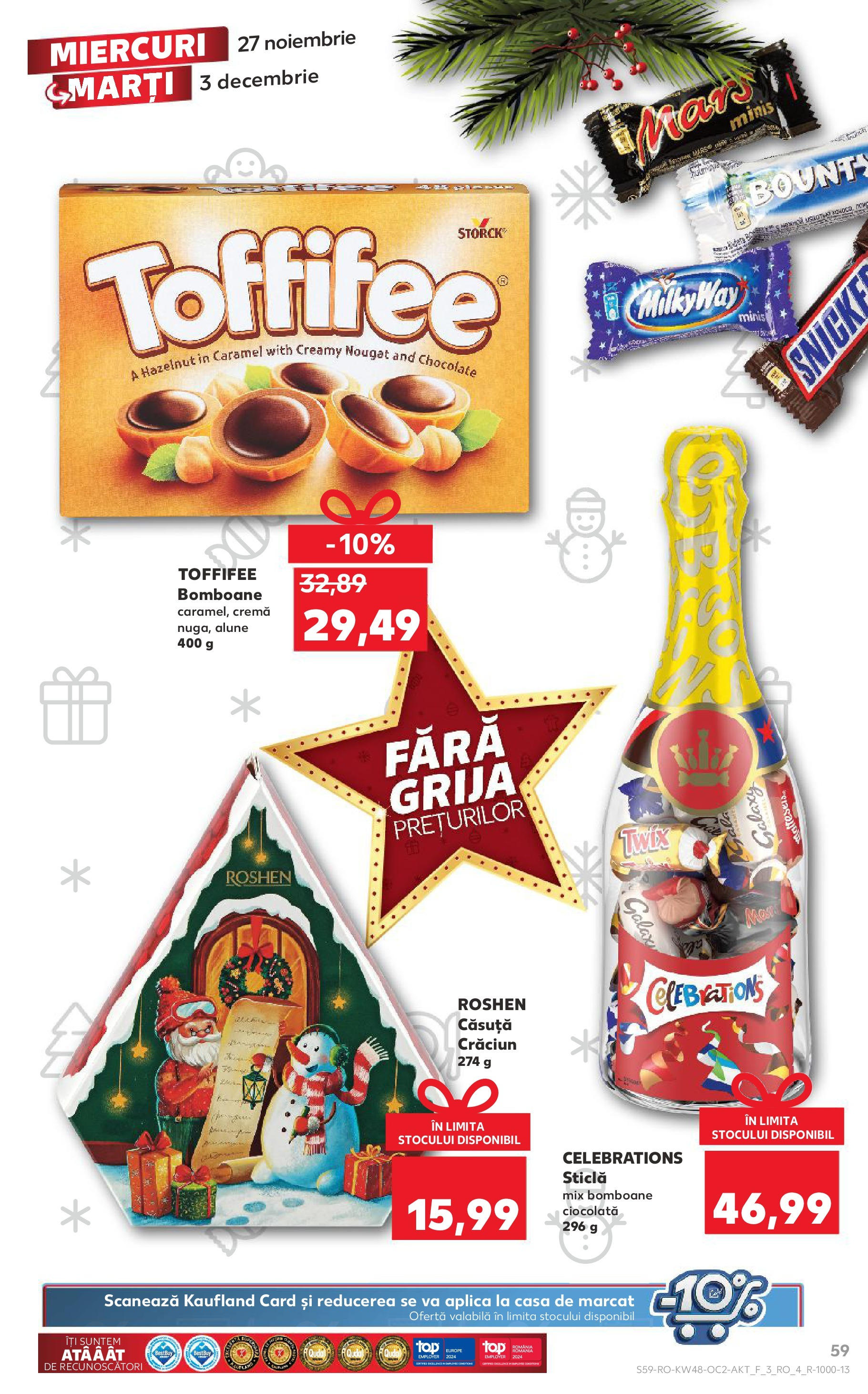 Catalog Kaufland 27 Noiembrie - 3 Decembrie 2024 | Pagina 59