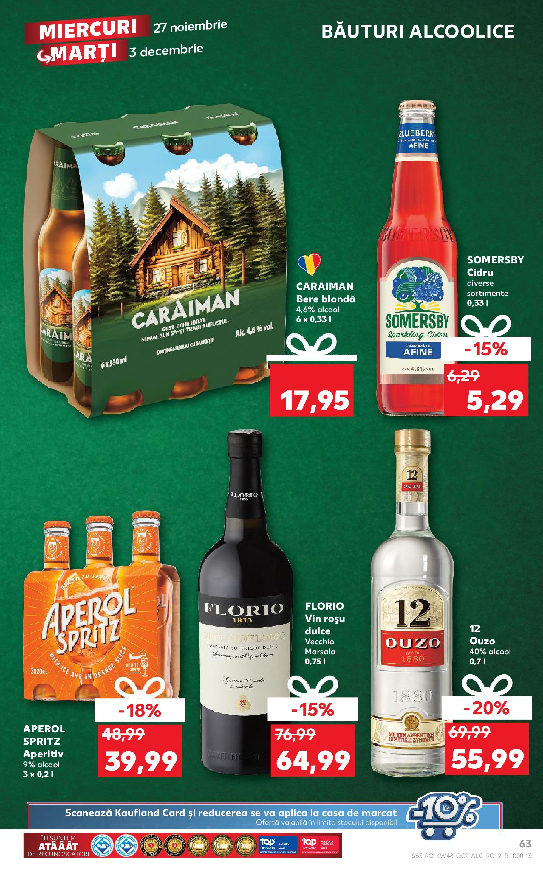 Catalog Kaufland 27 Noiembrie - 3 Decembrie 2024 | Pagina 63