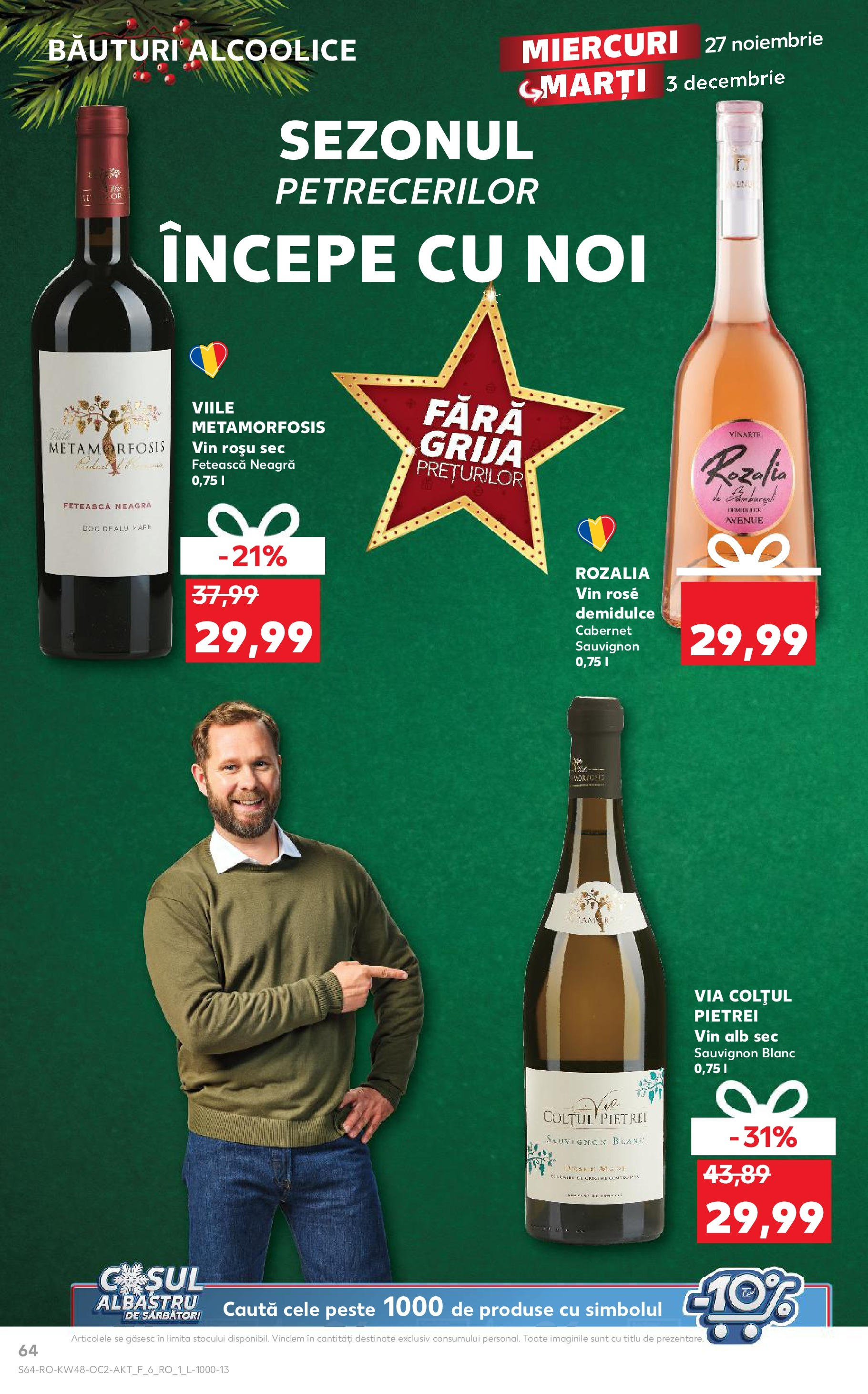 Catalog Kaufland 27 Noiembrie - 3 Decembrie 2024 | Pagina 64