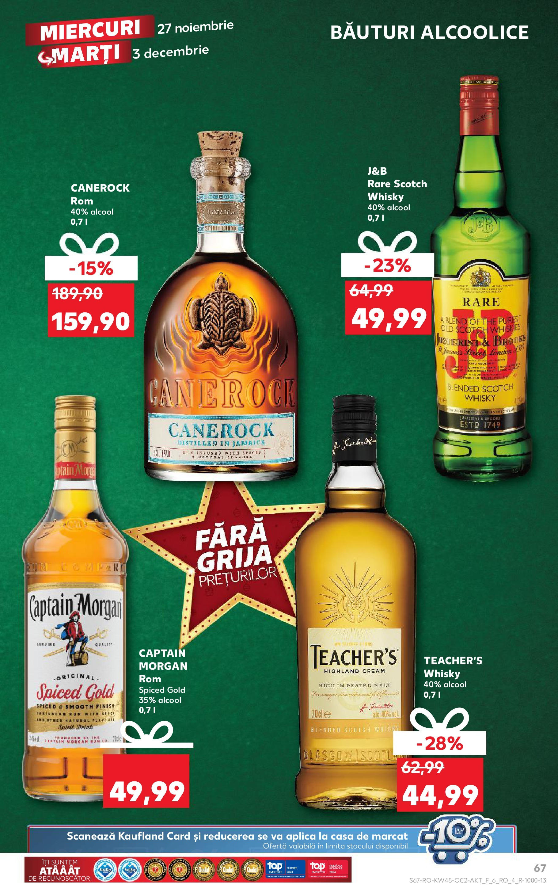 Catalog Kaufland 27 Noiembrie - 3 Decembrie 2024 | Pagina 67