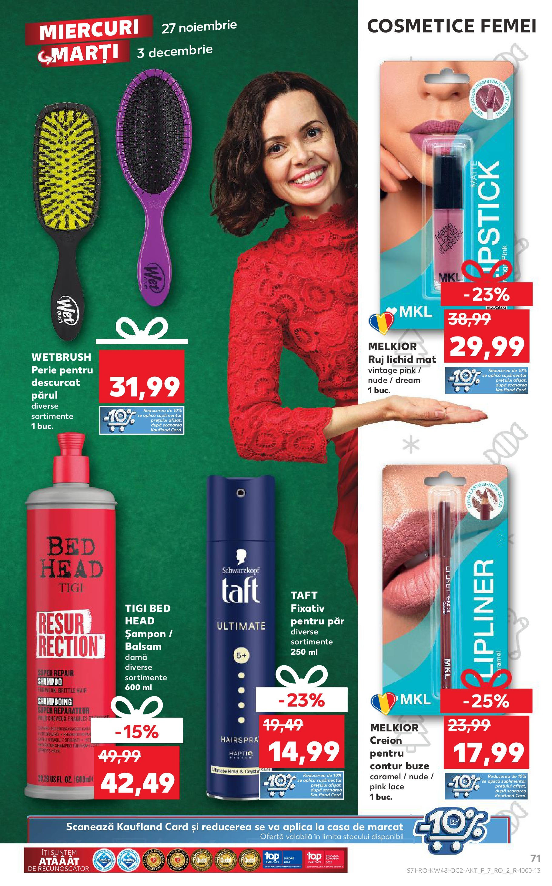 Catalog Kaufland 27 Noiembrie - 3 Decembrie 2024 | Pagina 71