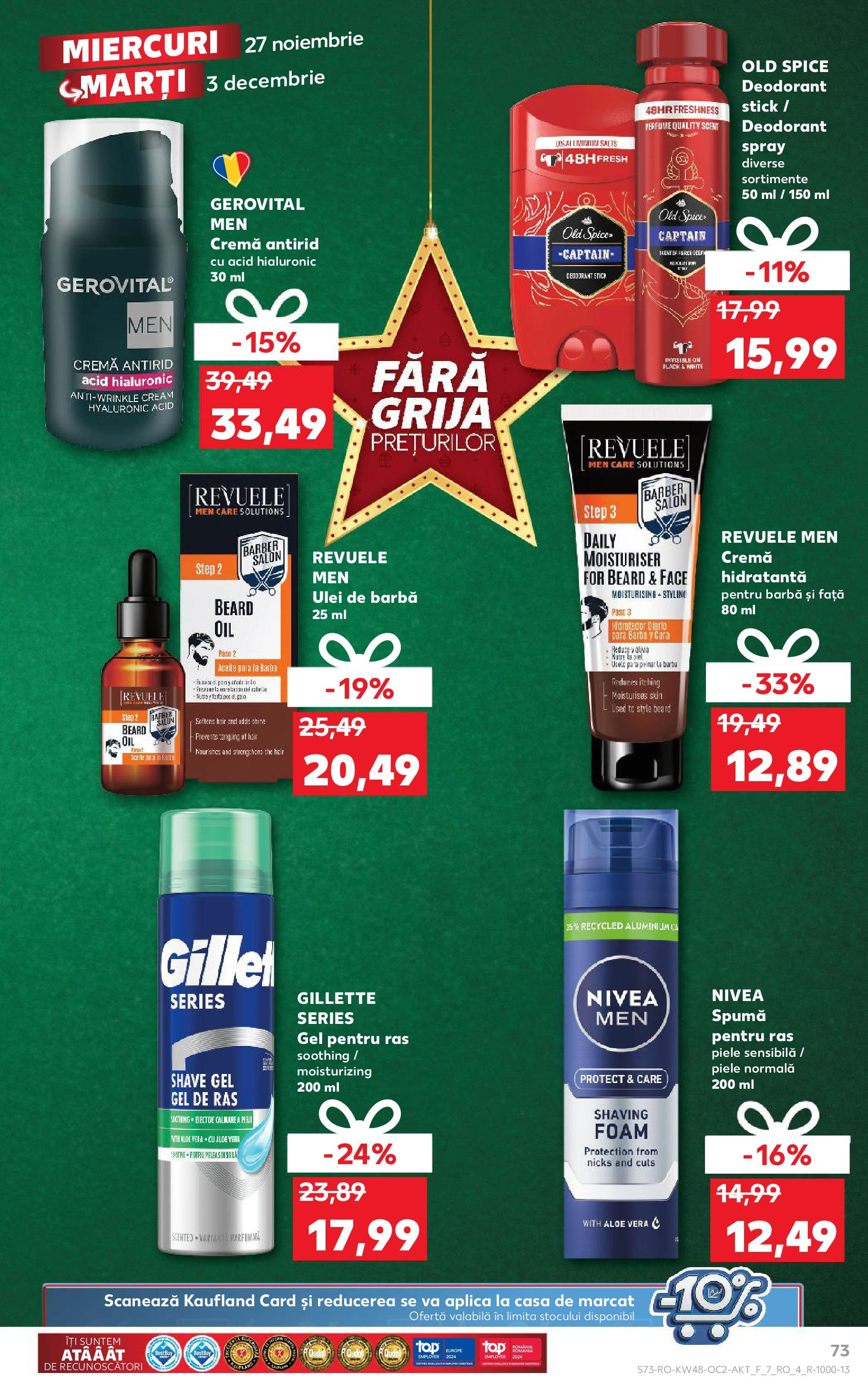 Catalog Kaufland 27 Noiembrie - 3 Decembrie 2024 | Pagina 73