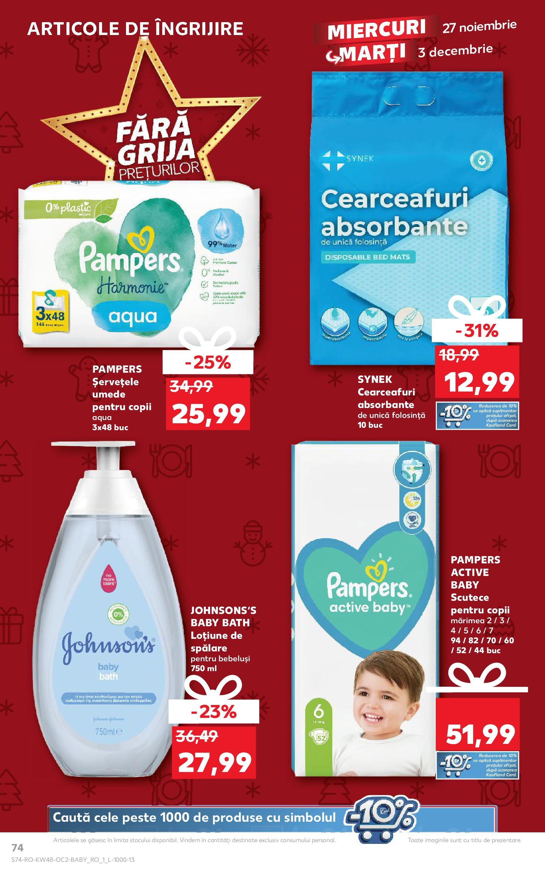 Catalog Kaufland 27 Noiembrie - 3 Decembrie 2024 | Pagina 74