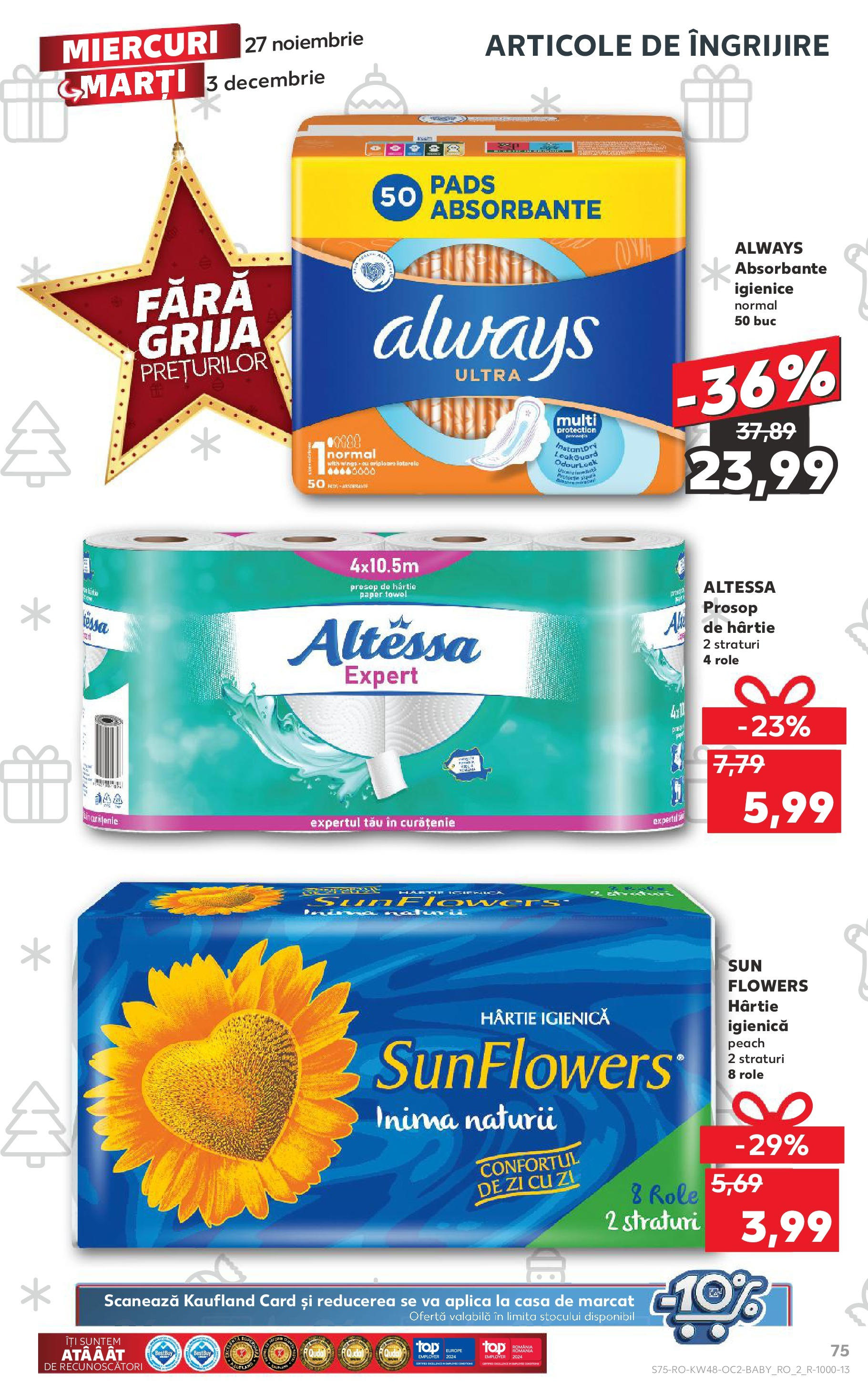 Catalog Kaufland 27 Noiembrie - 3 Decembrie 2024 | Pagina 75