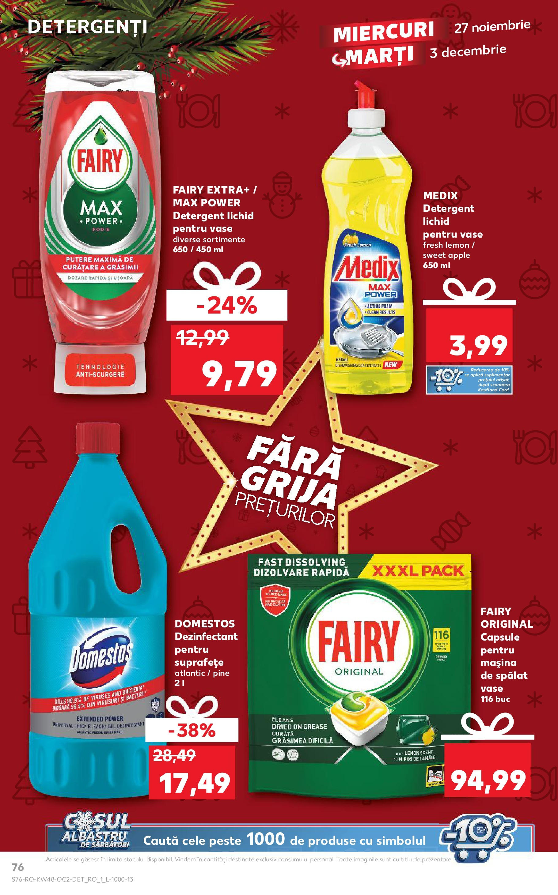 Catalog Kaufland 27 Noiembrie - 3 Decembrie 2024 | Pagina 76