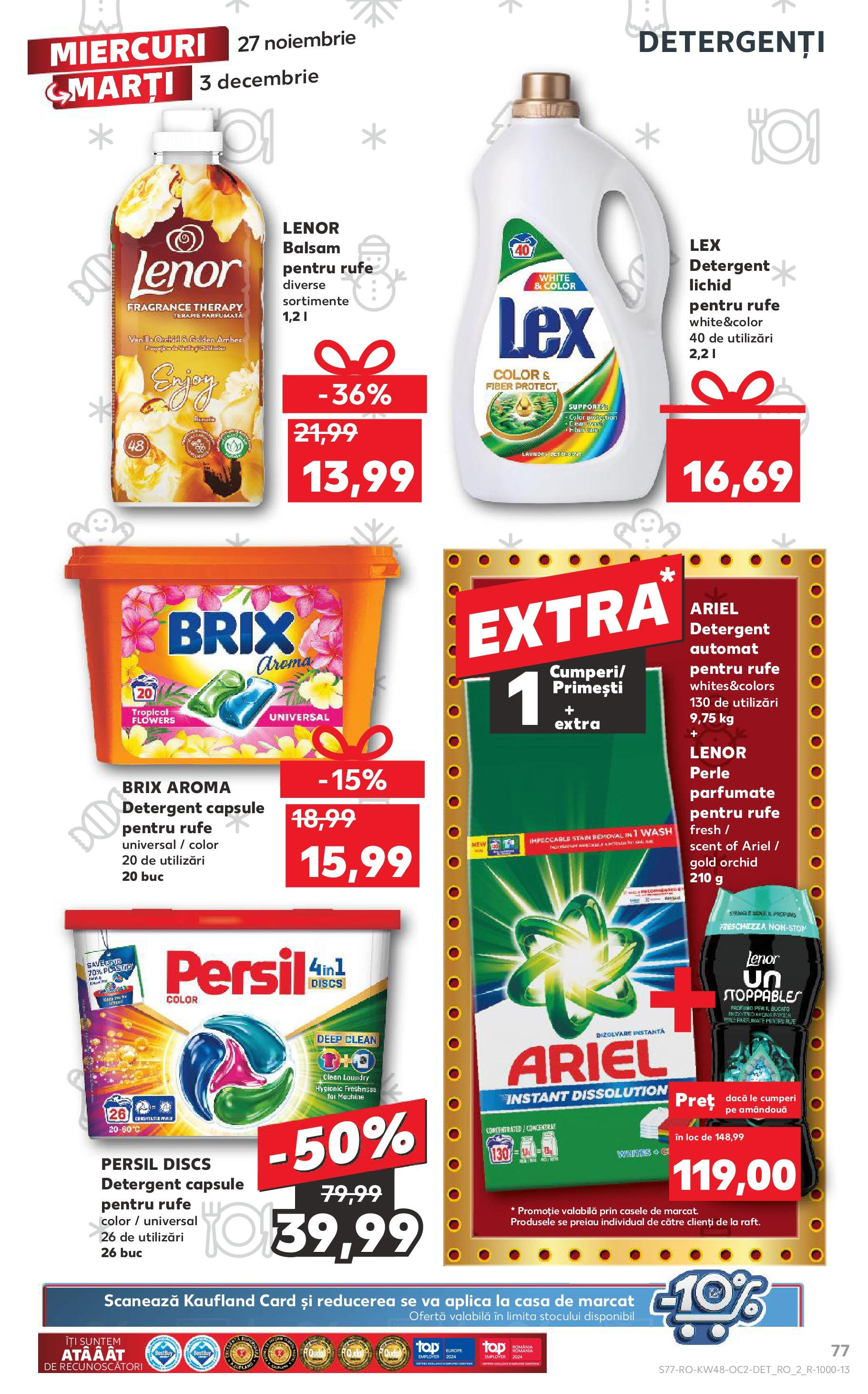 Catalog Kaufland 27 Noiembrie - 3 Decembrie 2024 | Pagina 77