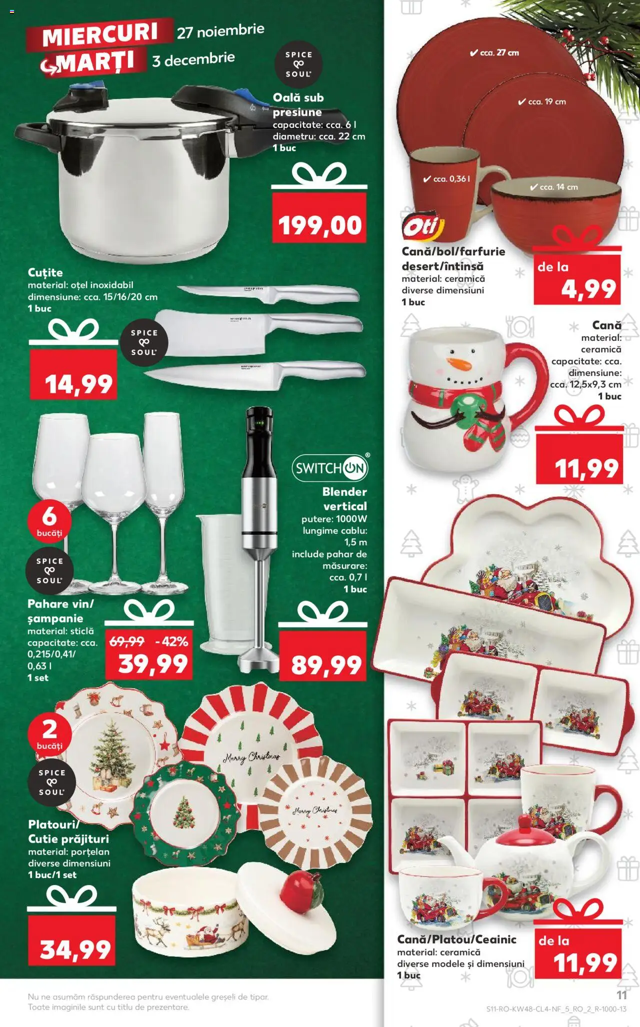 Catalog Kaufland 27 Noiembrie - 3 Decembrie 2024 | Pagina 11