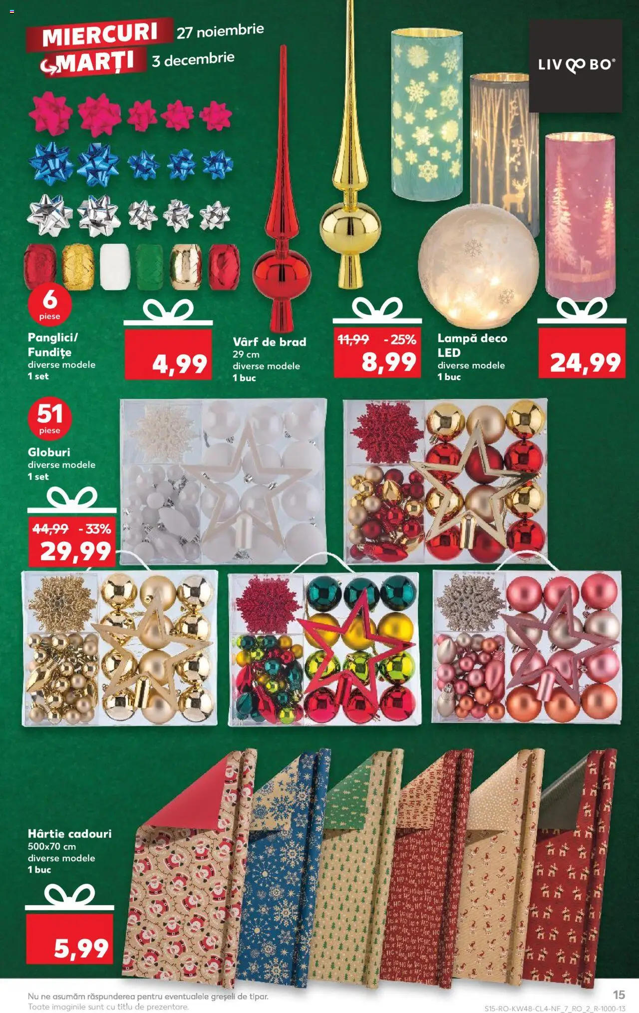 Catalog Kaufland 27 Noiembrie - 3 Decembrie 2024 | Pagina 15