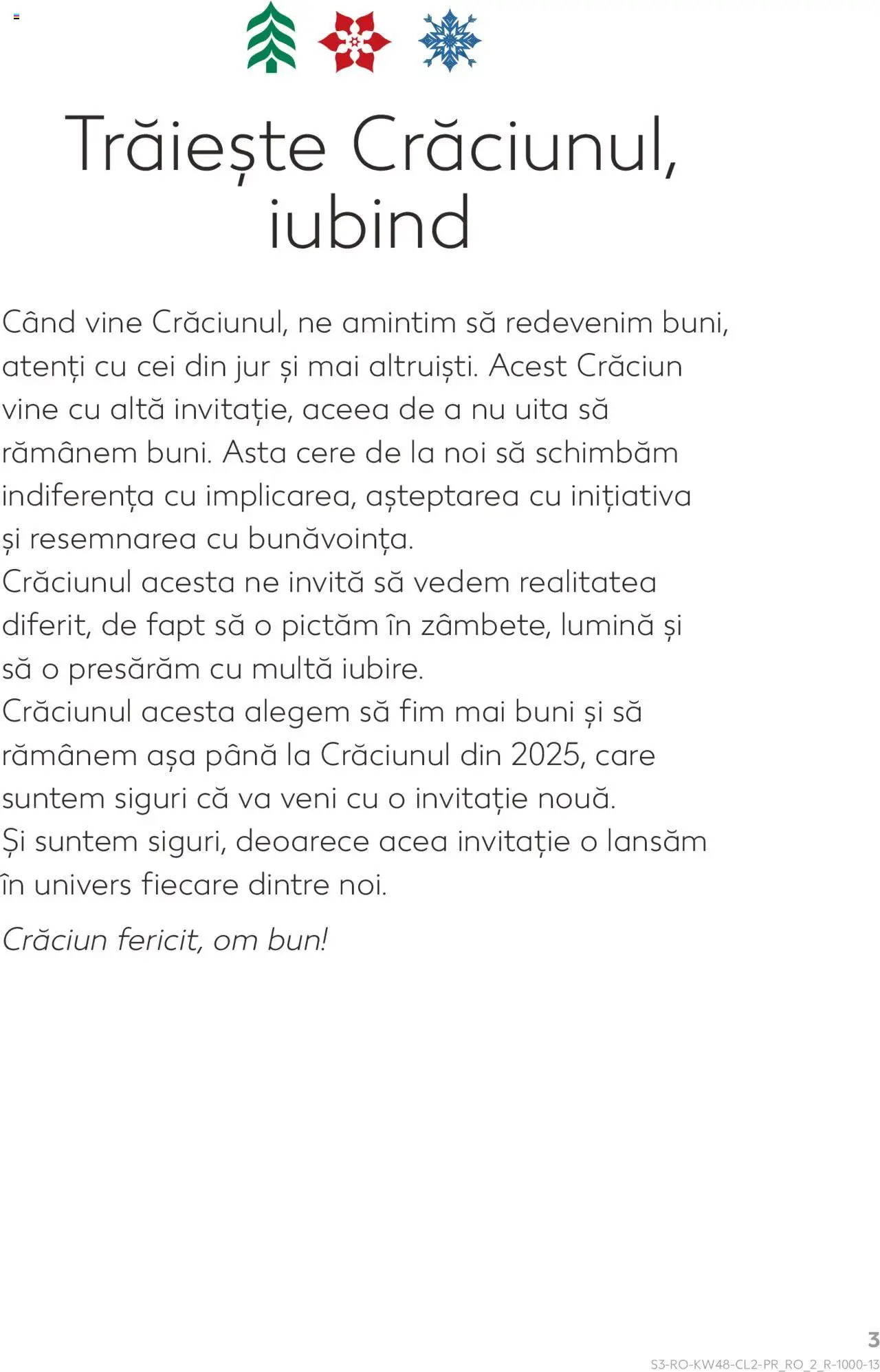 Catalog Kaufland 27 Noiembrie - 31 Decembrie 2024 | Pagina 3