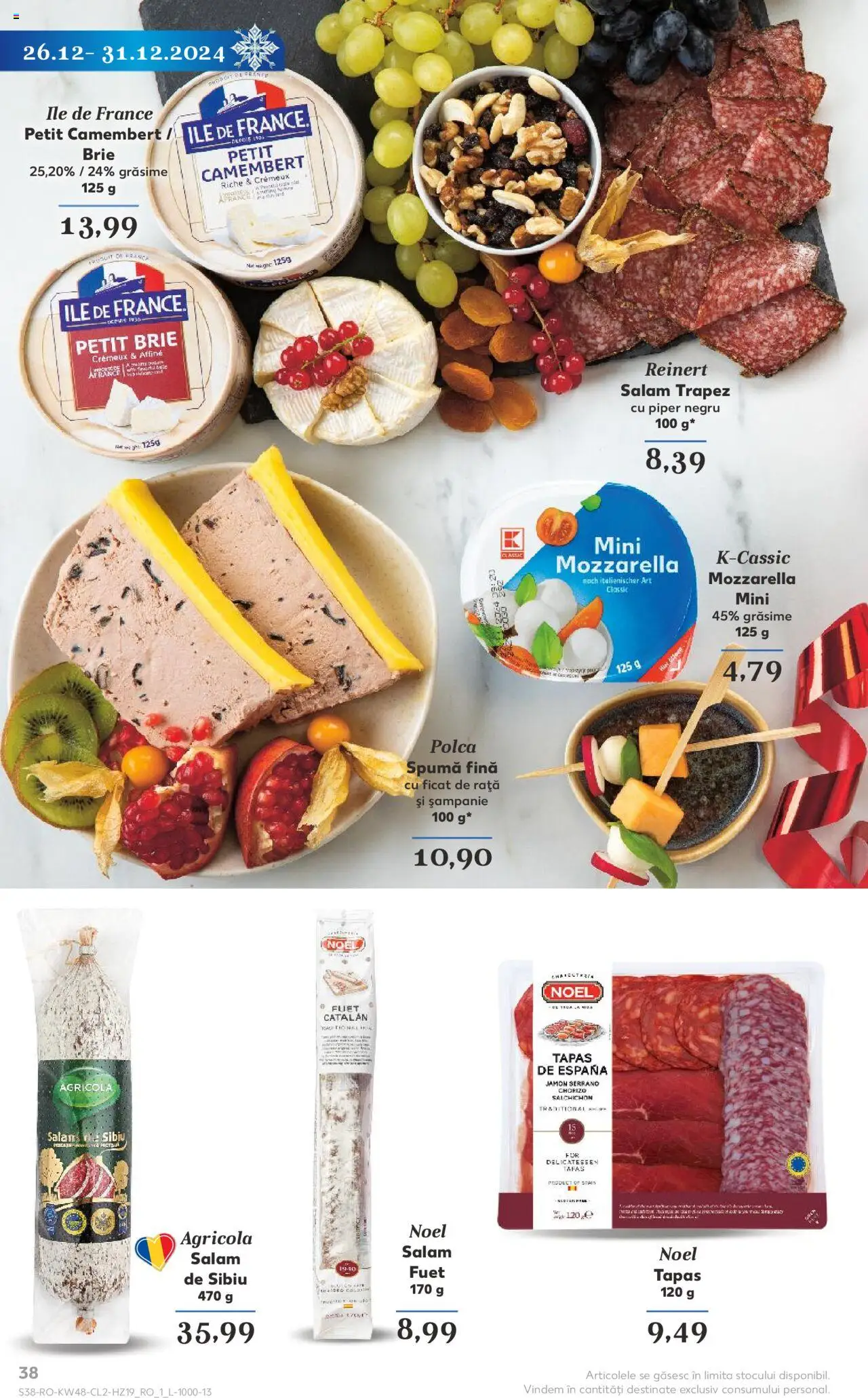 Catalog Kaufland 27 Noiembrie - 31 Decembrie 2024 | Pagina 38