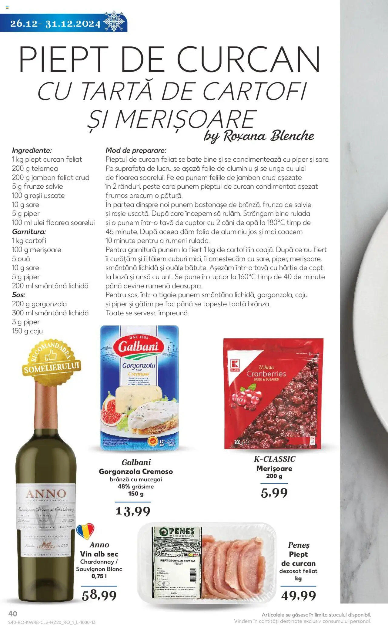 Catalog Kaufland 27 Noiembrie - 31 Decembrie 2024 | Pagina 40