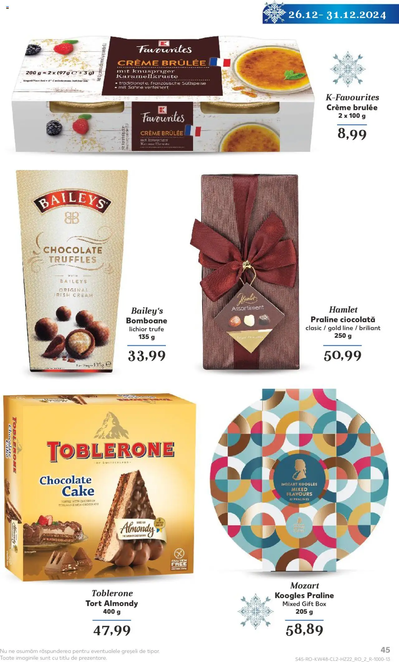 Catalog Kaufland 27 Noiembrie - 31 Decembrie 2024 | Pagina 45