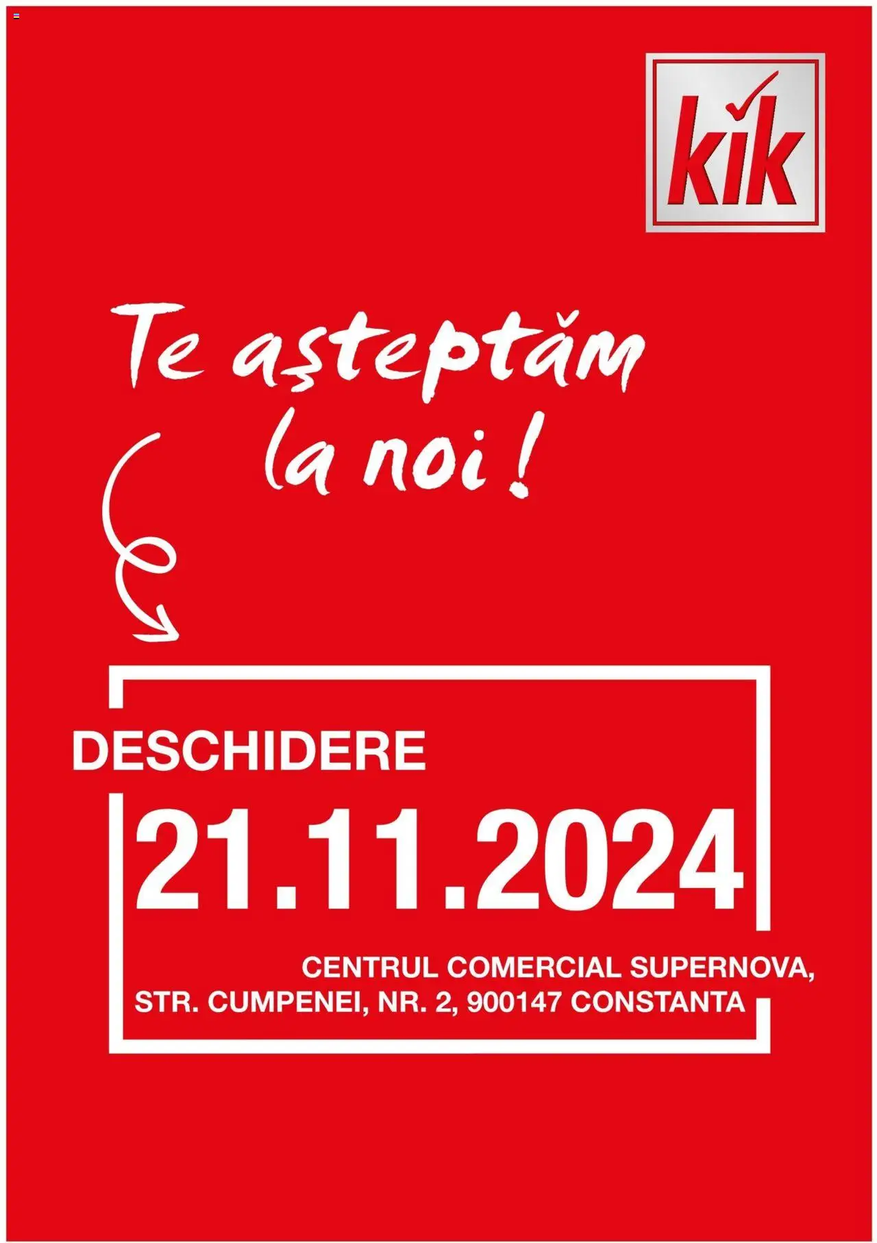 Catalog Kik 15 - 21 Noiembrie 2024 | Pagina 1