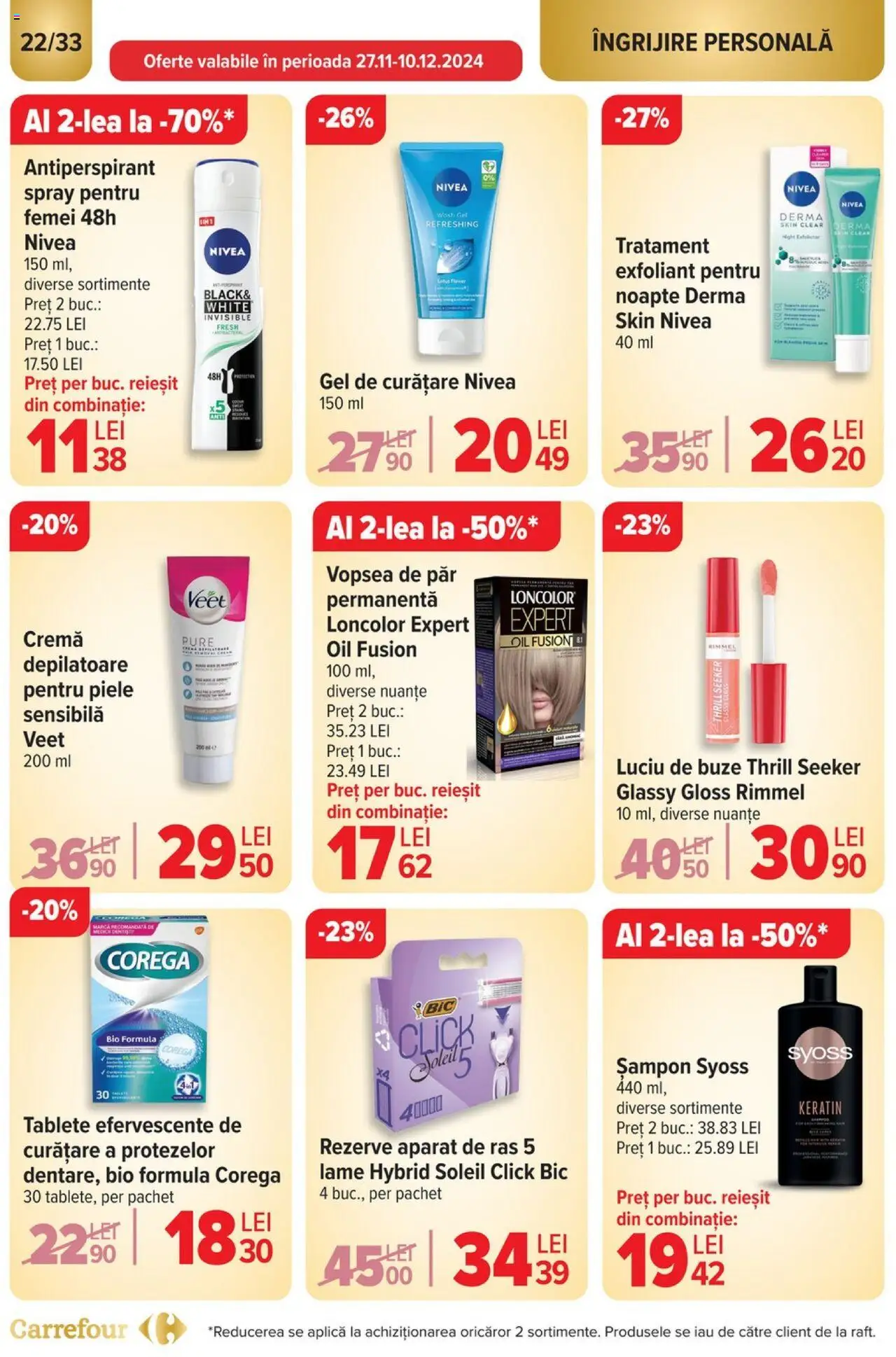 Catalog Carrefour 27 Noiembrie - 10 Decembrie 2024 | Pagina 22