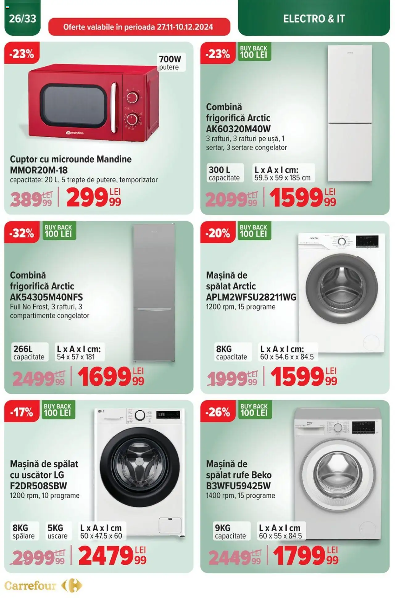 Catalog Carrefour 27 Noiembrie - 10 Decembrie 2024 | Pagina 26