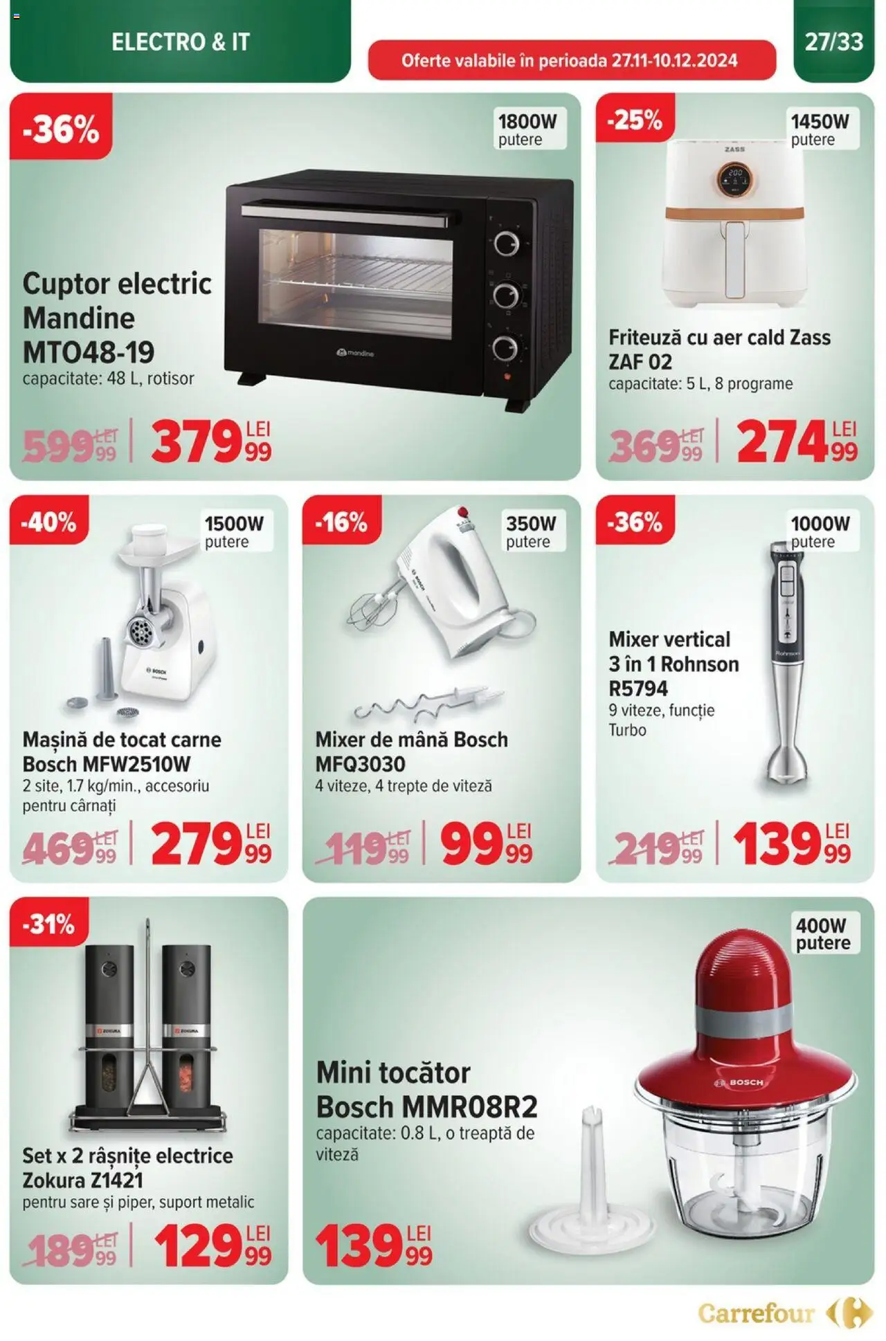 Catalog Carrefour 27 Noiembrie - 10 Decembrie 2024 | Pagina 27