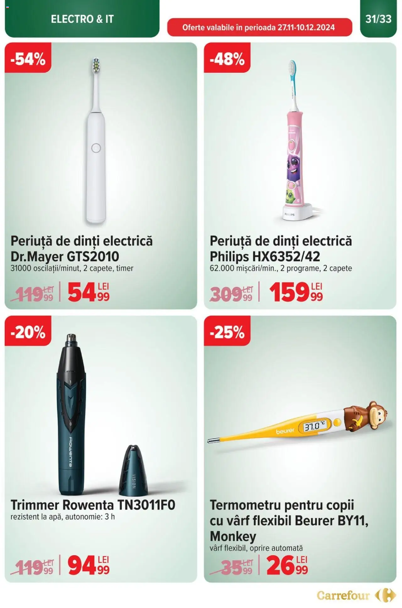 Catalog Carrefour 27 Noiembrie - 10 Decembrie 2024 | Pagina 31