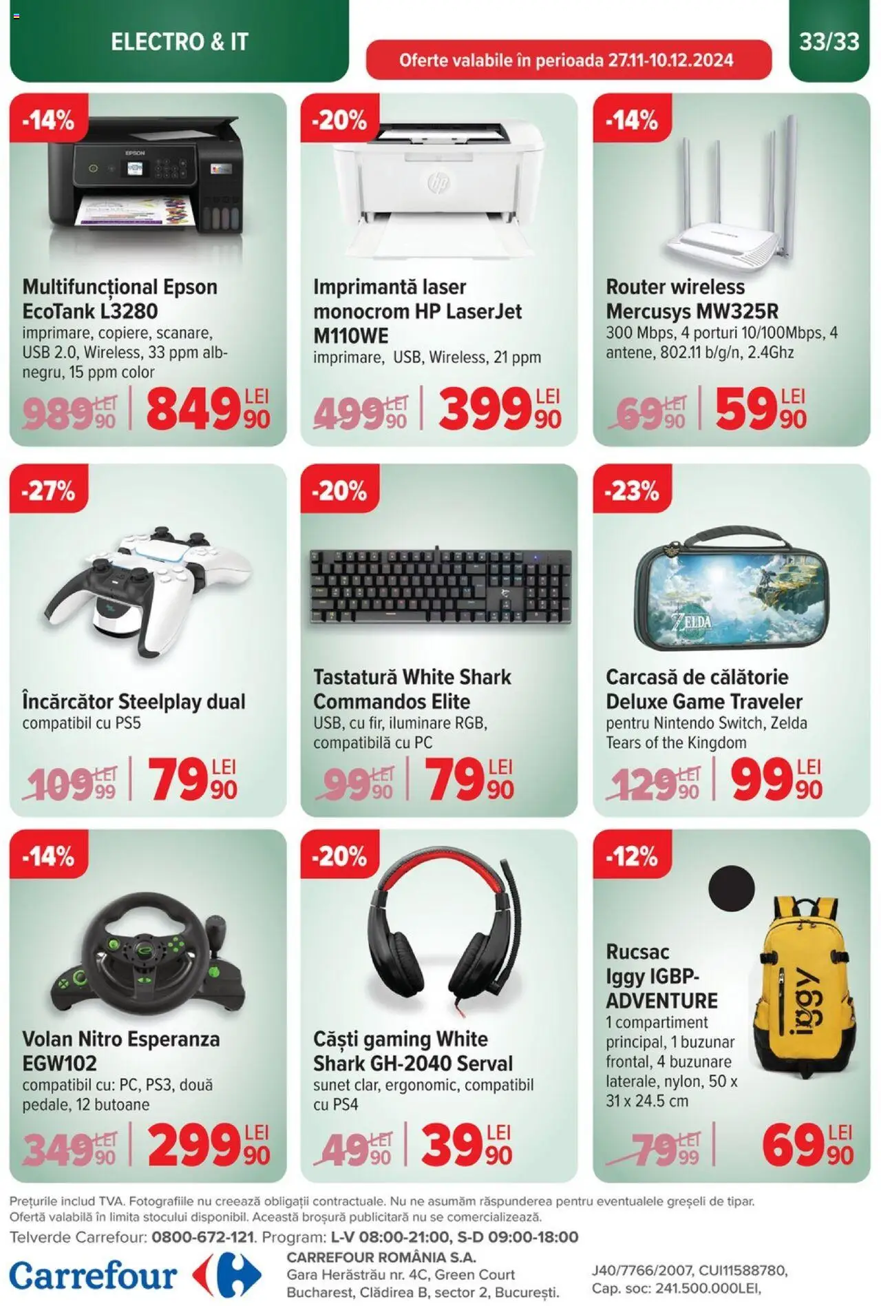 Catalog Carrefour 27 Noiembrie - 10 Decembrie 2024 | Pagina 33