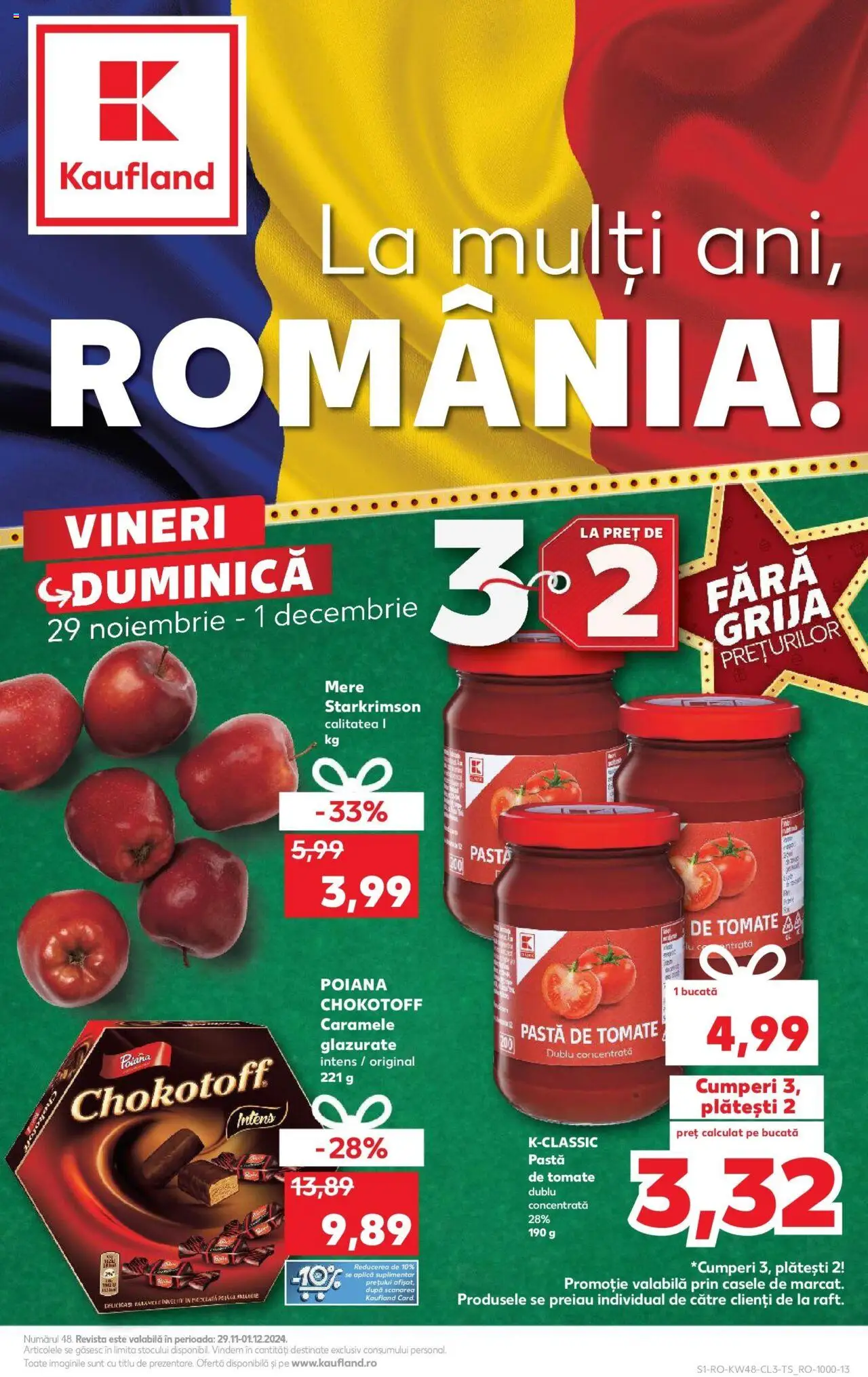 Catalog Kaufland 29 Noiembrie - 1 Decembrie 2024 | Pagina 1