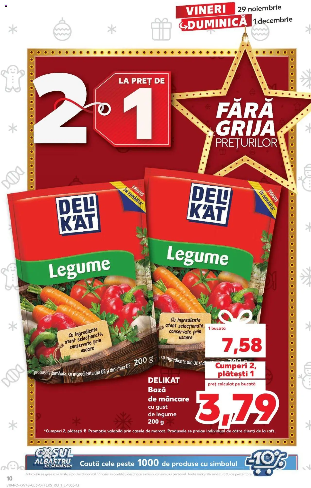 Catalog Kaufland 29 Noiembrie - 1 Decembrie 2024 | Pagina 10