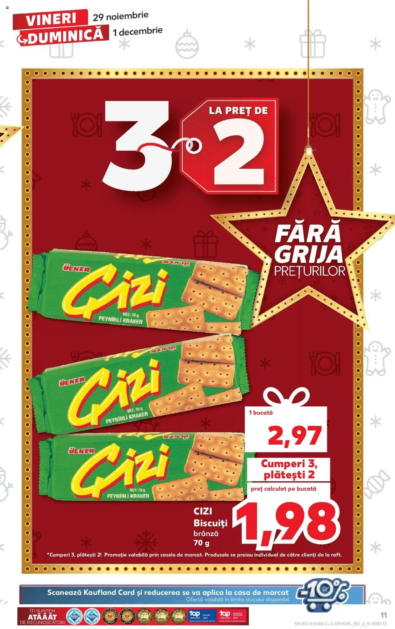Catalog Kaufland 29 Noiembrie - 1 Decembrie 2024 | Pagina 11