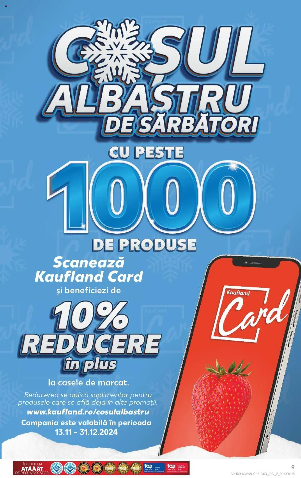 Catalog Kaufland 29 Noiembrie - 1 Decembrie 2024 | Pagina 9