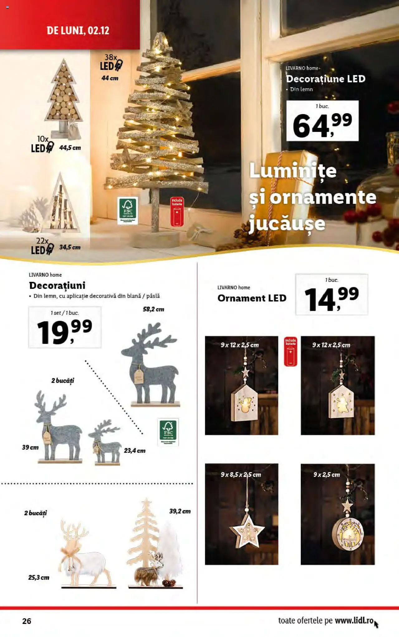 Catalog LIDL 2 - 8 Decembrie 2024 | Pagina 26