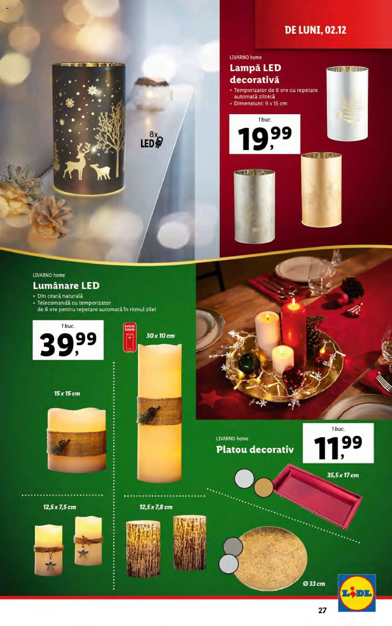 Catalog LIDL 2 - 8 Decembrie 2024 | Pagina 27
