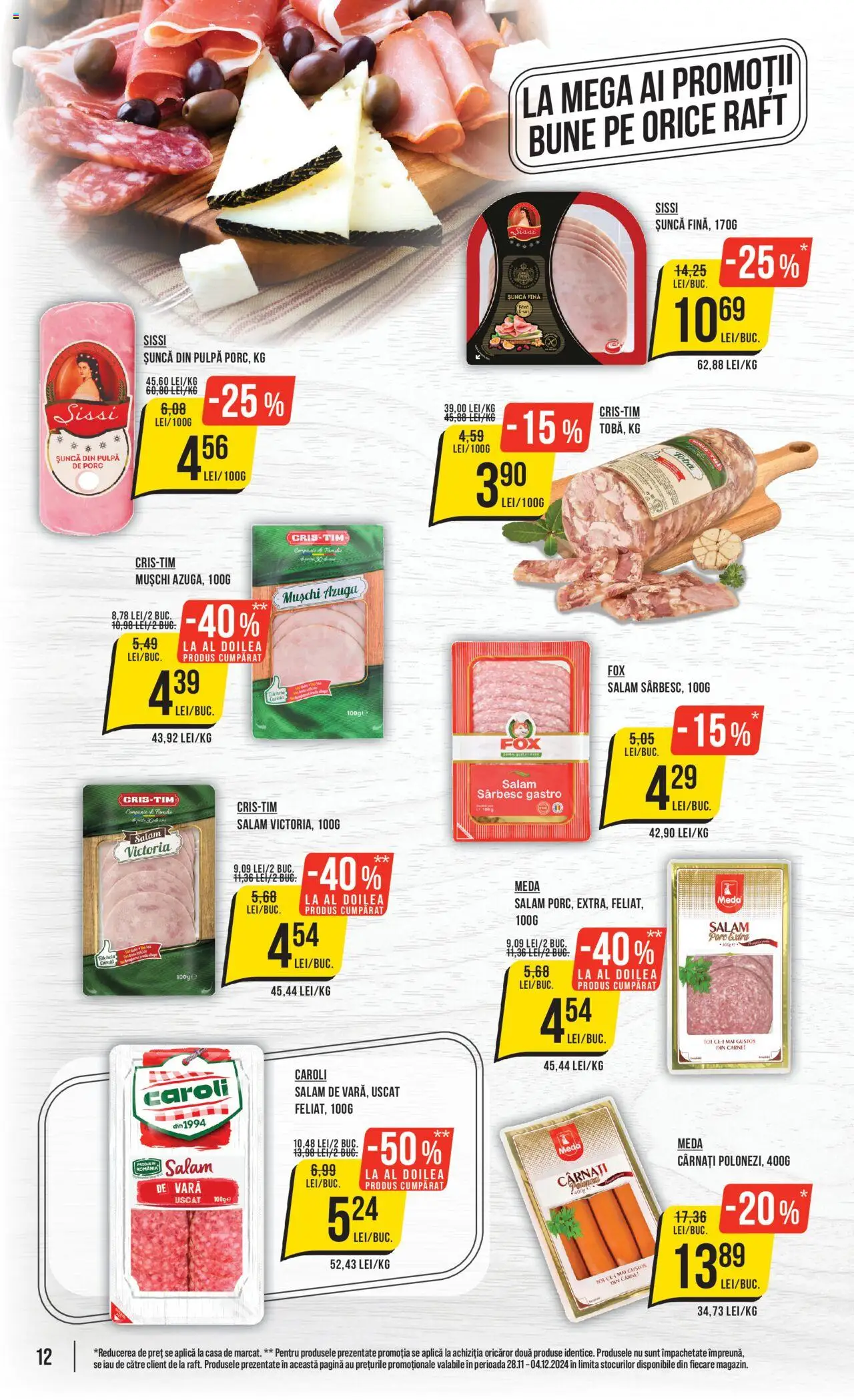 Catalog Mega Image 28 Noiembrie - 4 Decembrie 2024 | Pagina 12