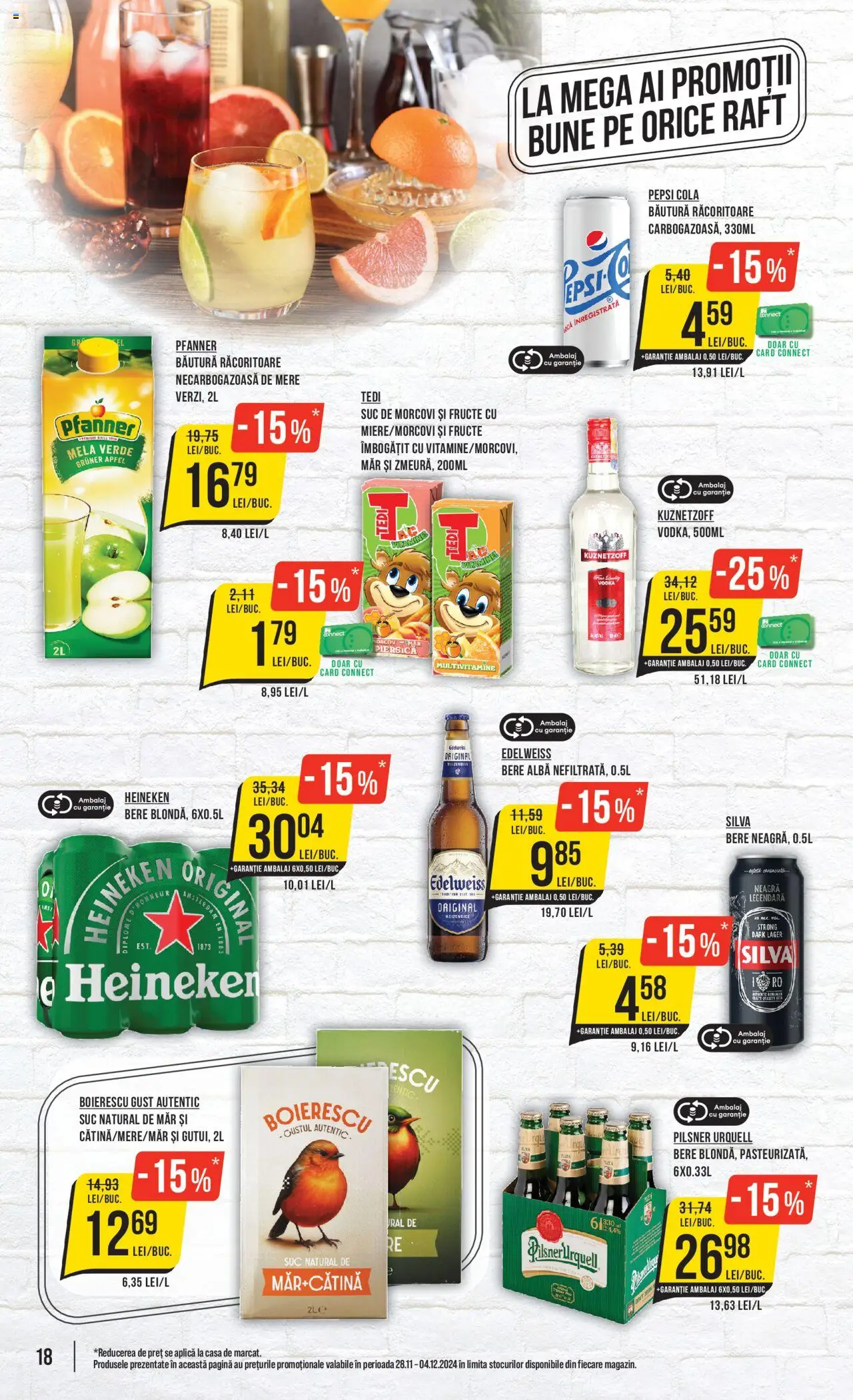 Catalog Mega Image 28 Noiembrie - 4 Decembrie 2024 | Pagina 18