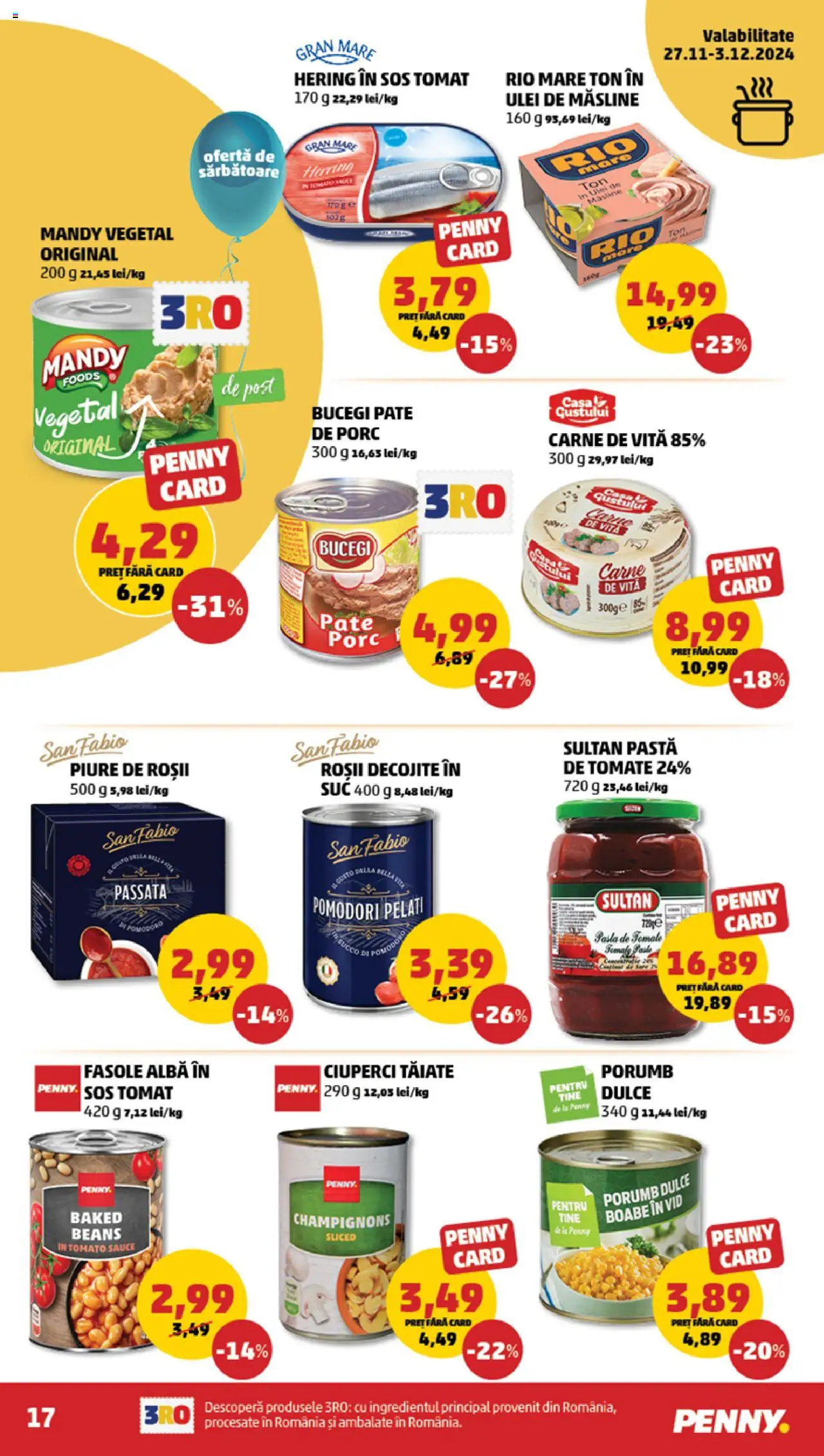 Catalog PENNY Market 27 Noiembrie - 3 Decembrie 2024 | Pagina 17
