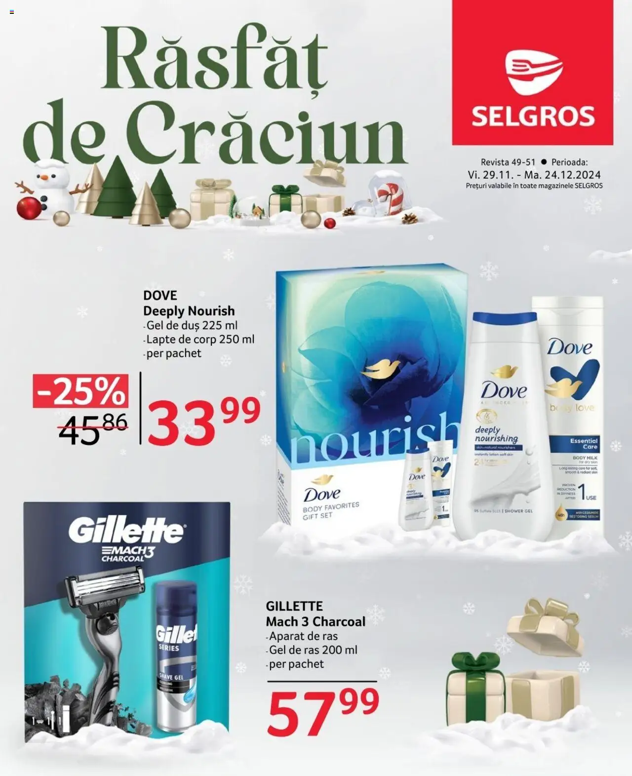 Catalog Selgros 29 Noiembrie - 24 Decembrie 2024 | Pagina 1