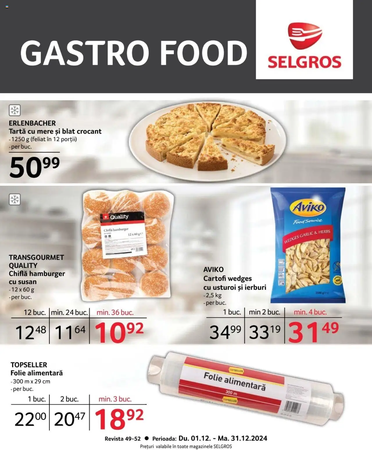 Catalog Selgros 1 - 31 Decembrie 2024 | Pagina 1