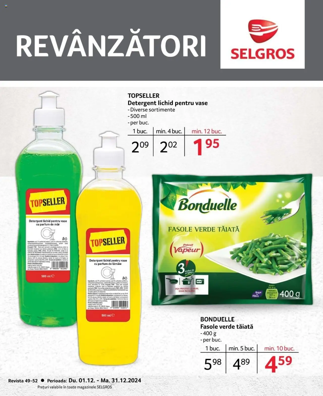 Catalog Selgros 1 - 31 Decembrie 2024 | Pagina 1