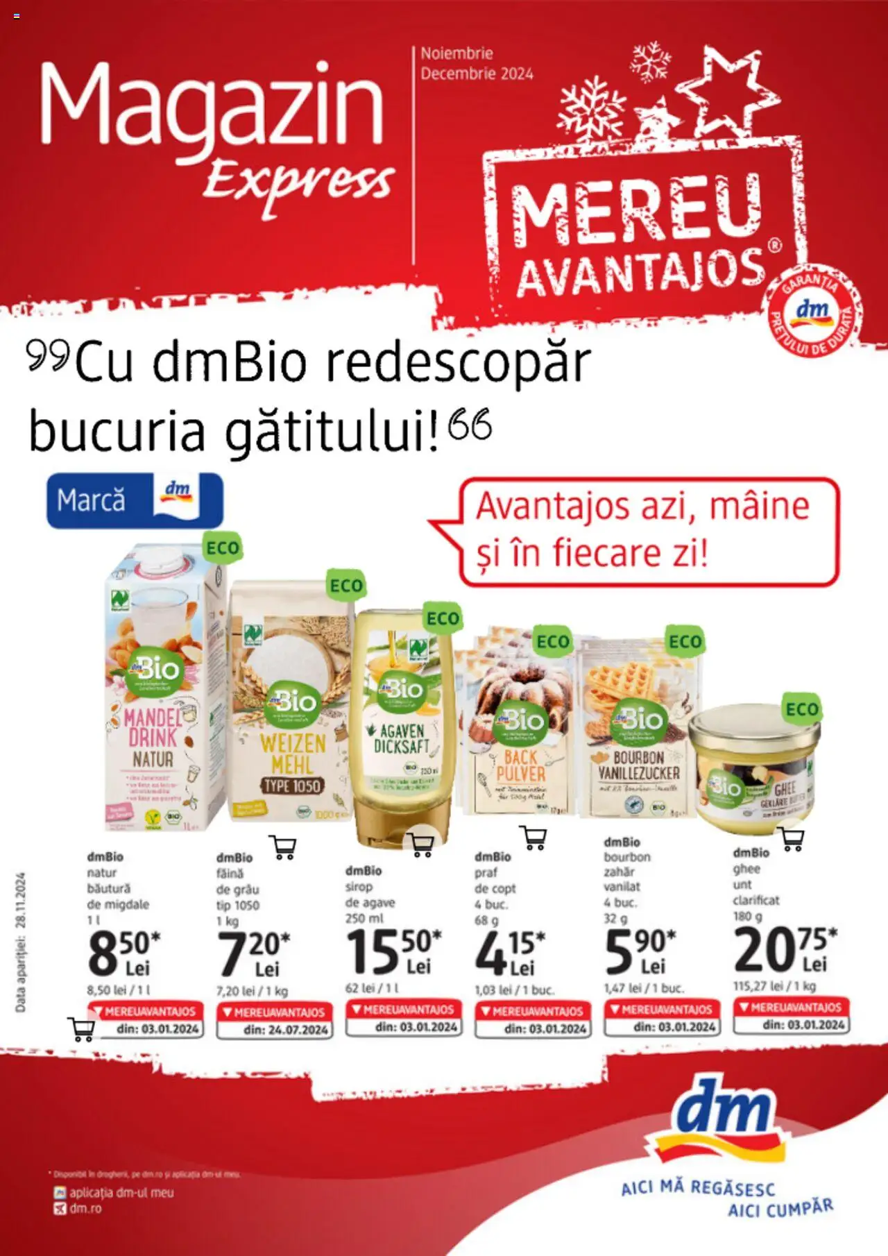 Catalog DM Drogerie Markt 28 Noiembrie - 24 Decembrie 2024 | Pagina 1