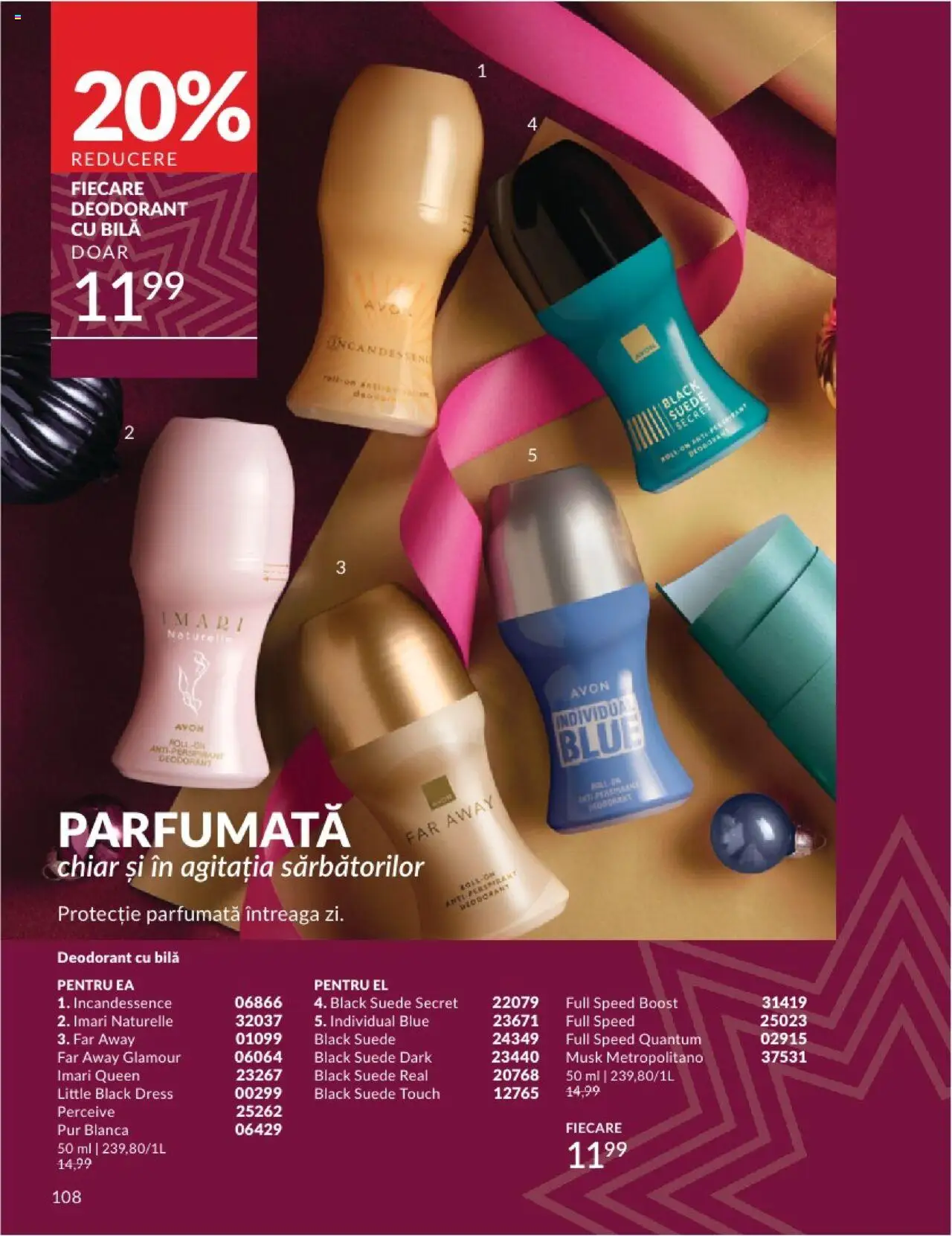 Catalog Avon 1 - 31 Decembrie 2024 | Pagina 108