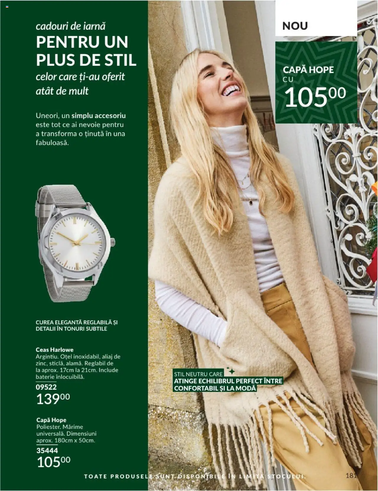 Catalog Avon 1 - 31 Decembrie 2024 | Pagina 181