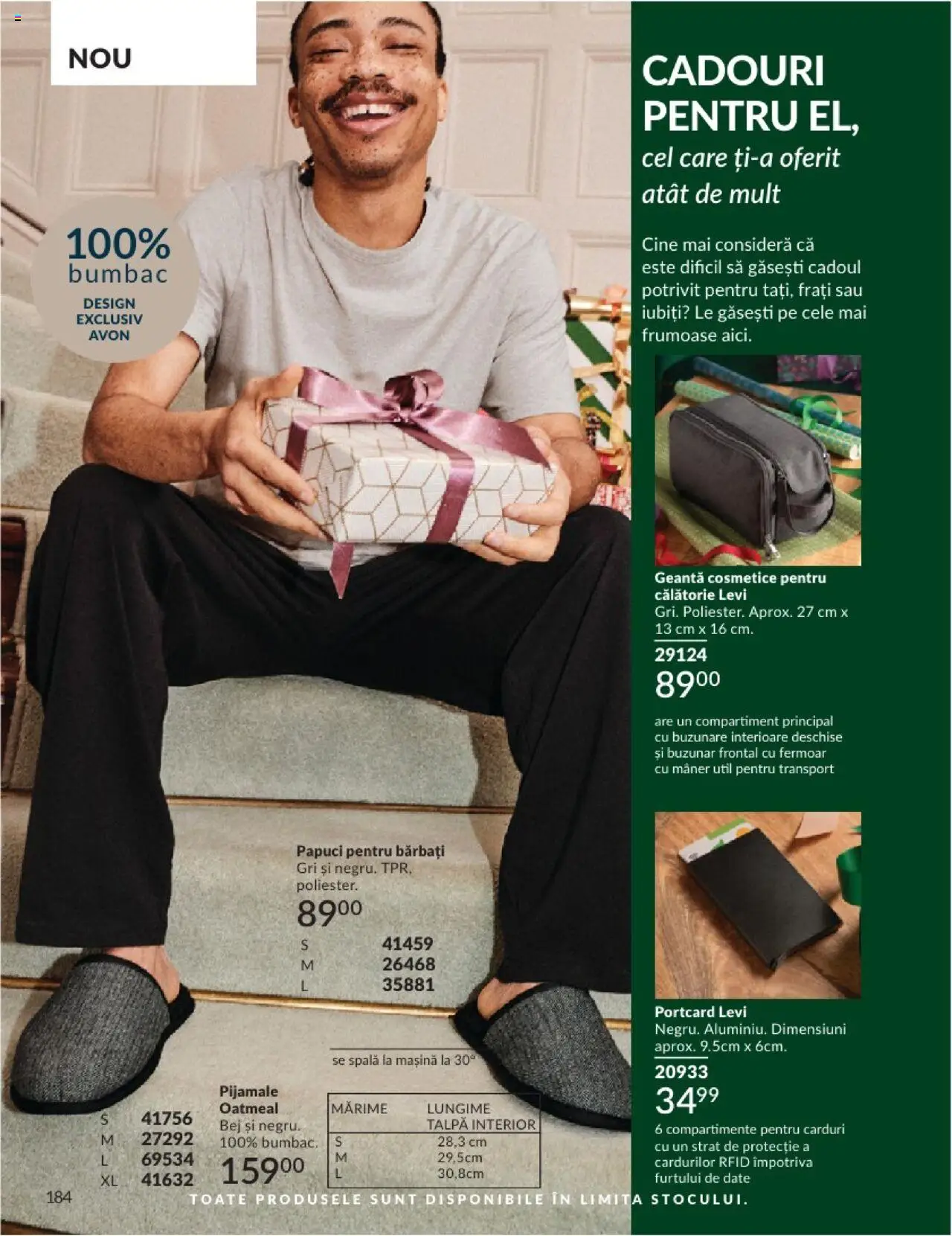 Catalog Avon 1 - 31 Decembrie 2024 | Pagina 184
