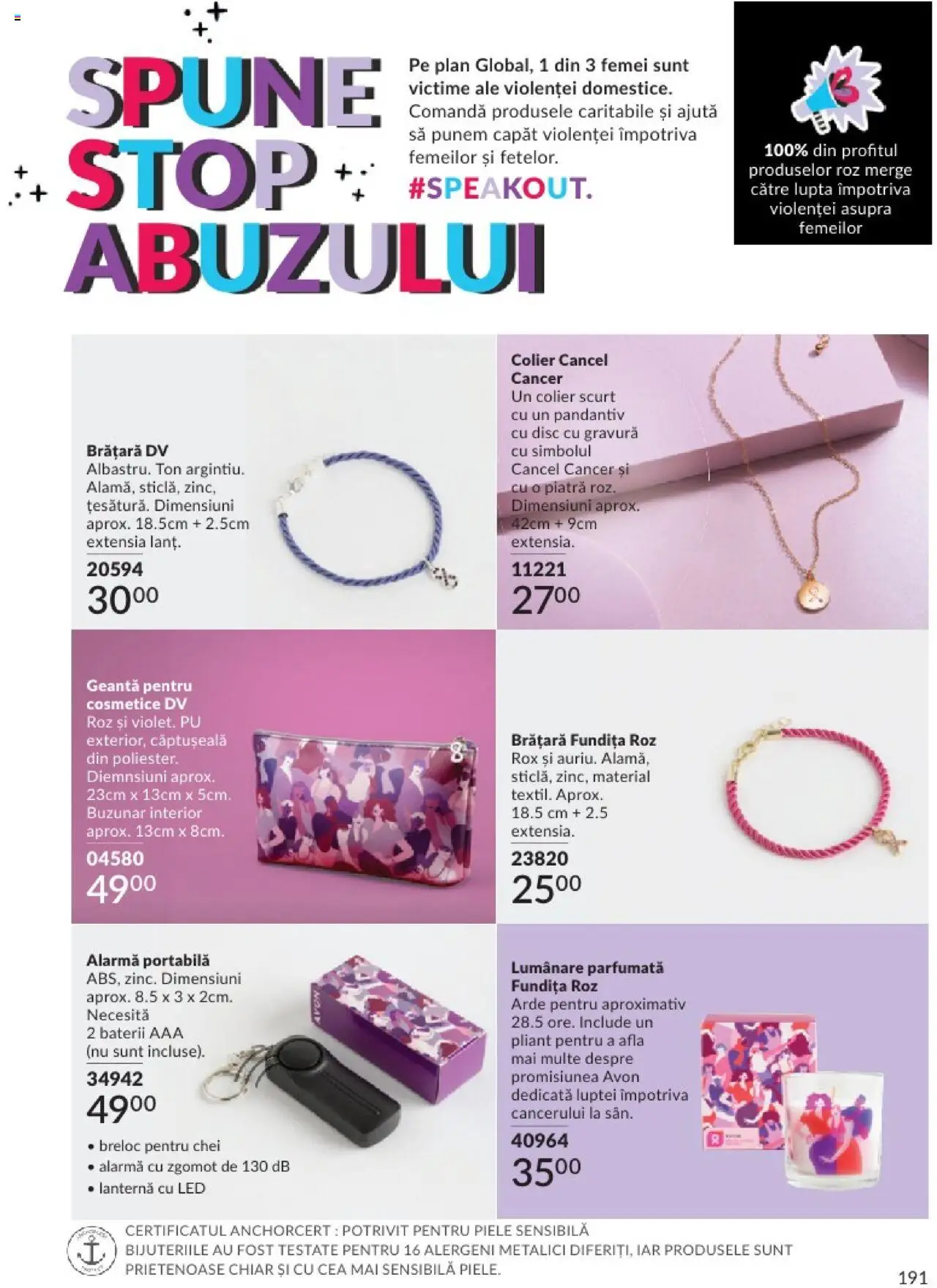 Catalog Avon 1 - 31 Decembrie 2024 | Pagina 191