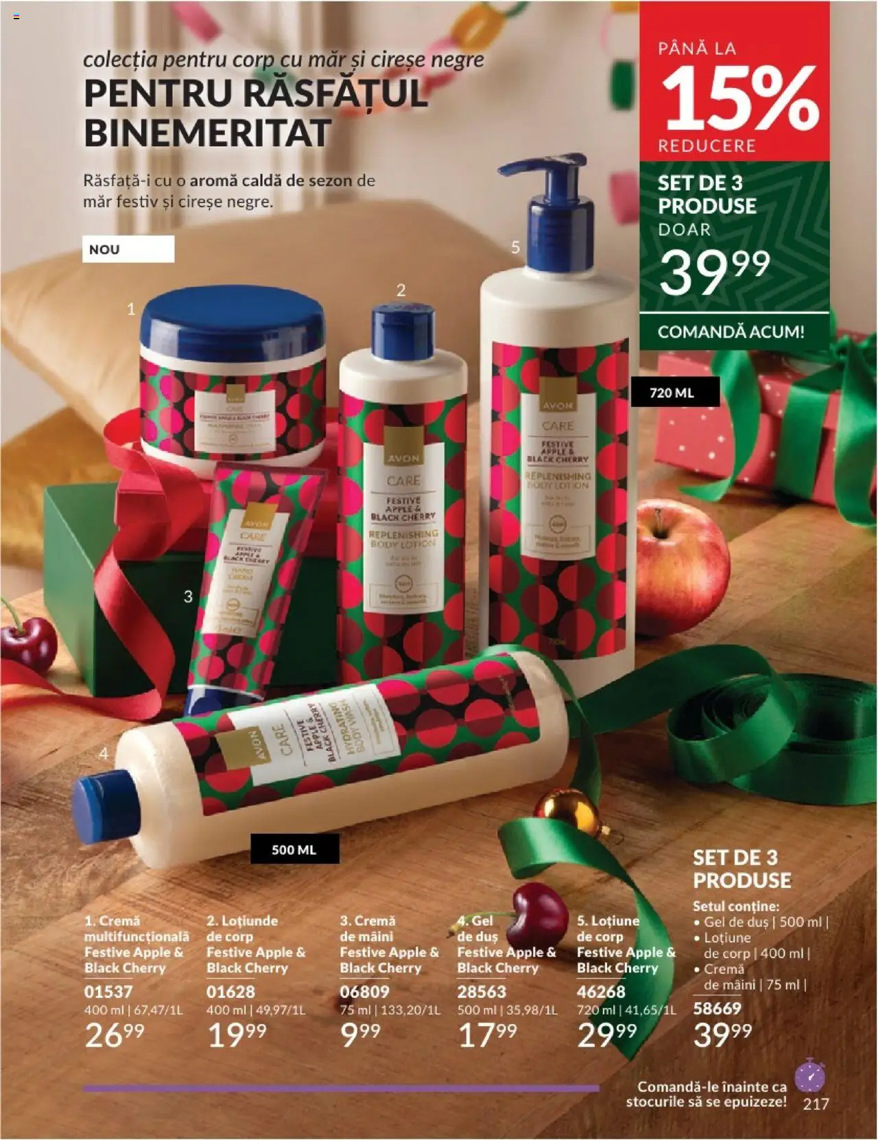 Catalog Avon 1 - 31 Decembrie 2024 | Pagina 217