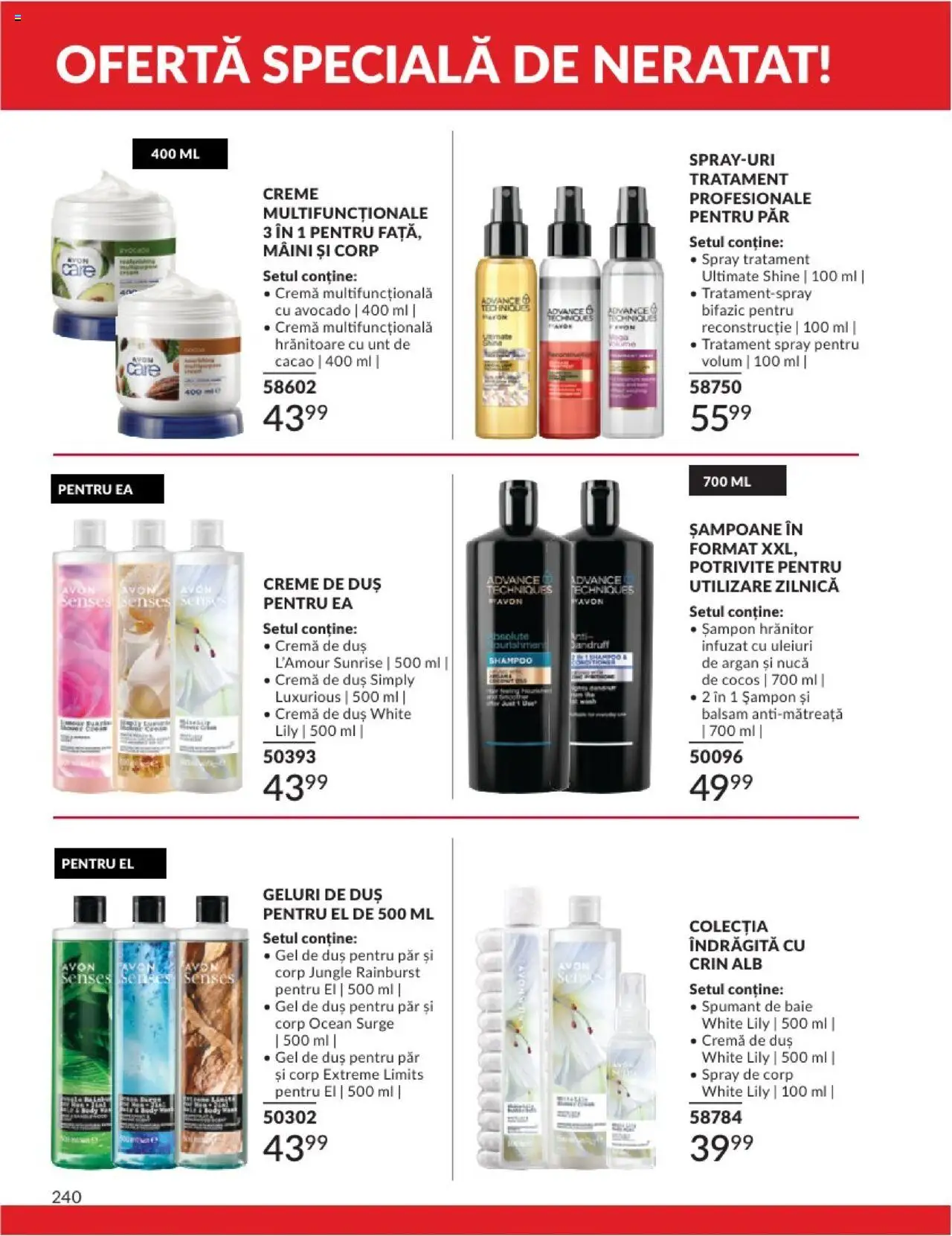 Catalog Avon 1 - 31 Decembrie 2024 | Pagina 240