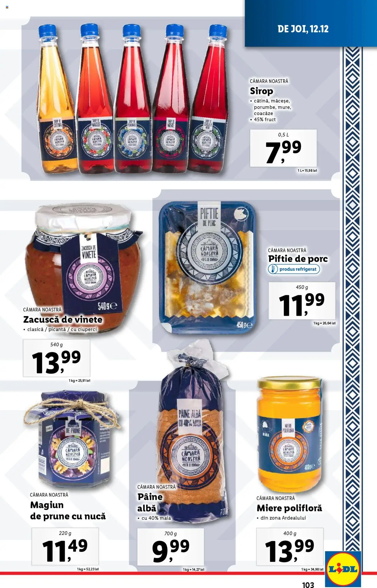 Catalog LIDL 9 - 15 Decembrie 2024 | Pagina 103