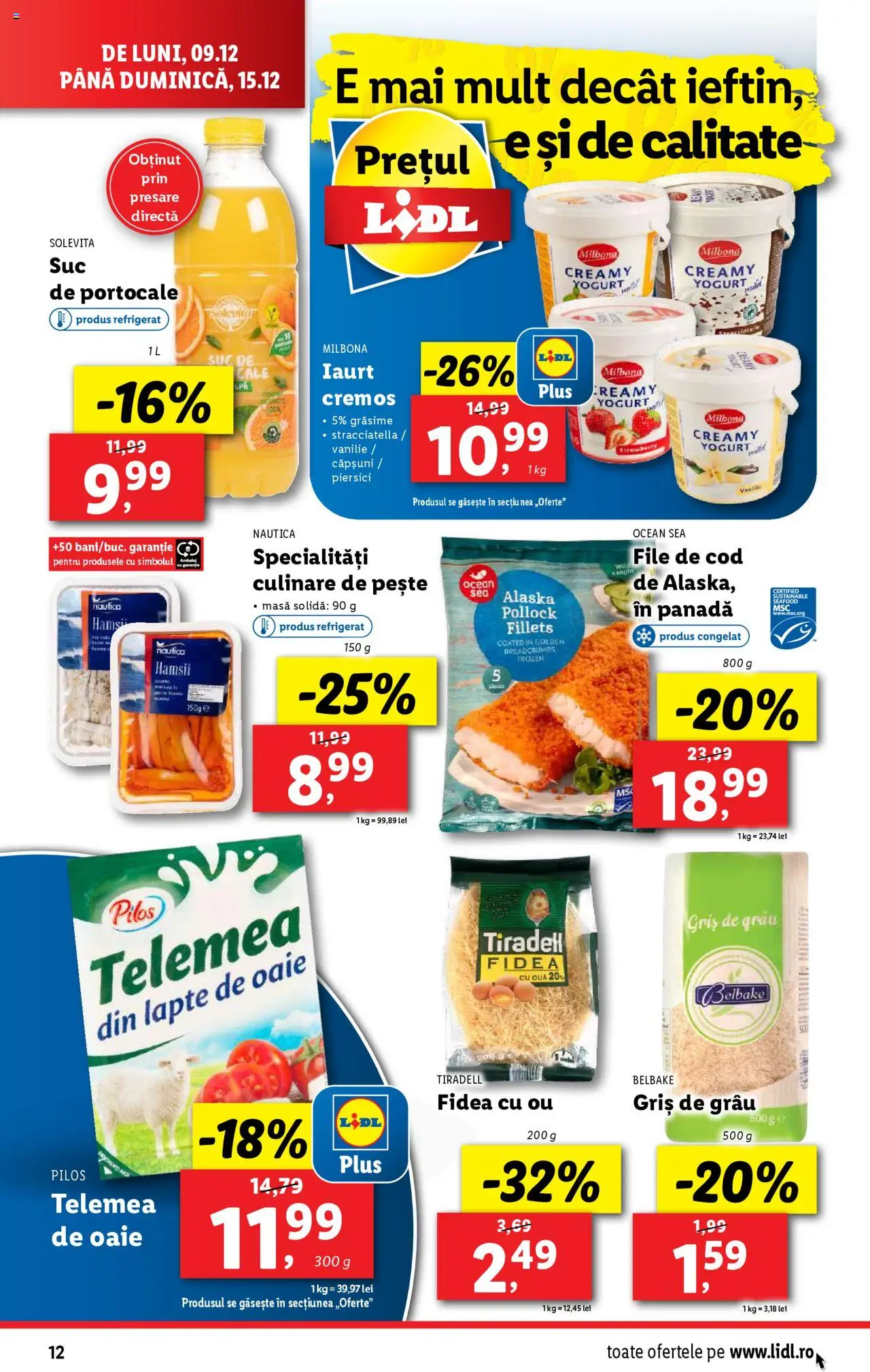 Catalog LIDL 9 - 15 Decembrie 2024 | Pagina 12