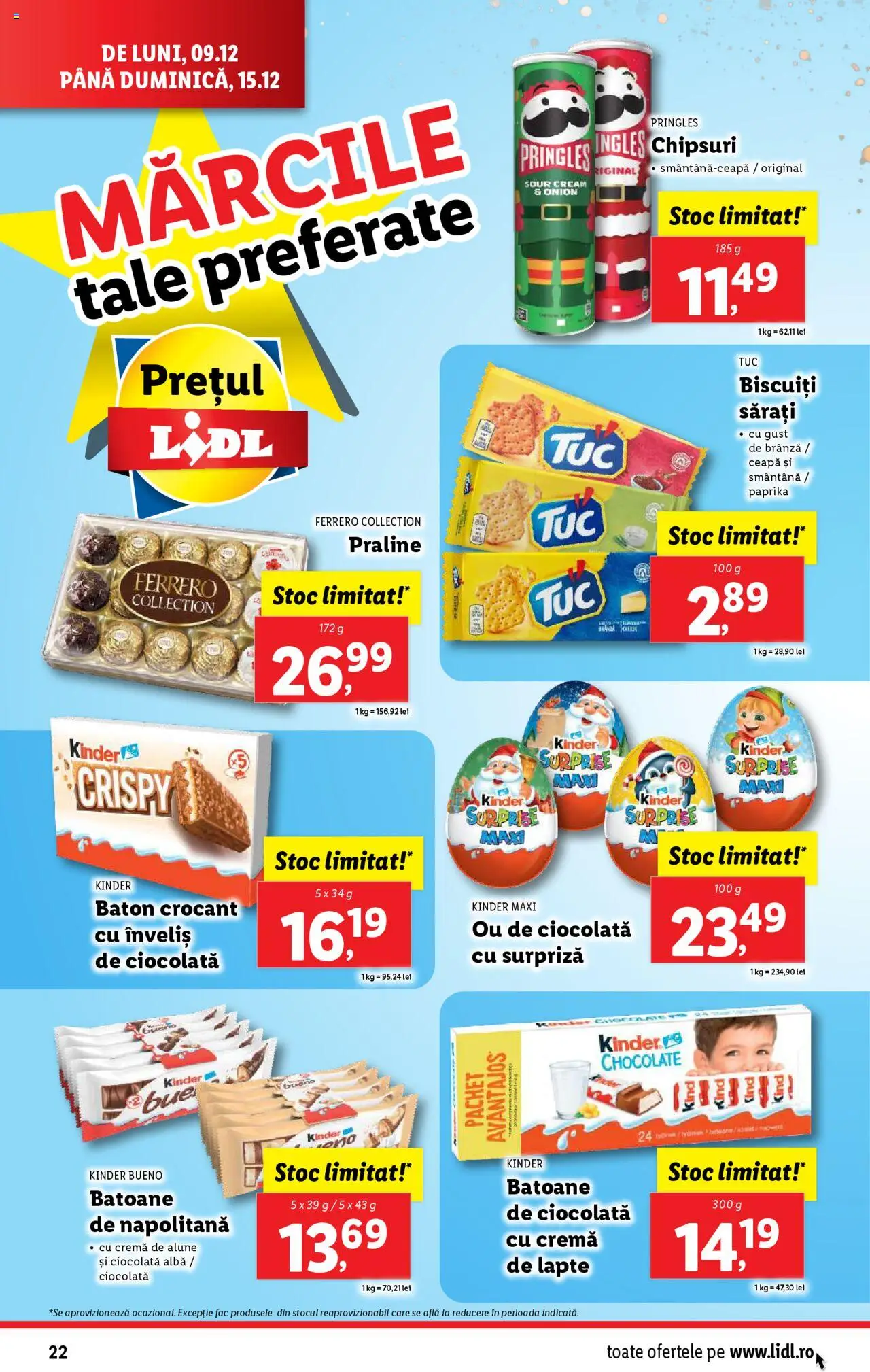 Catalog LIDL 9 - 15 Decembrie 2024 | Pagina 22