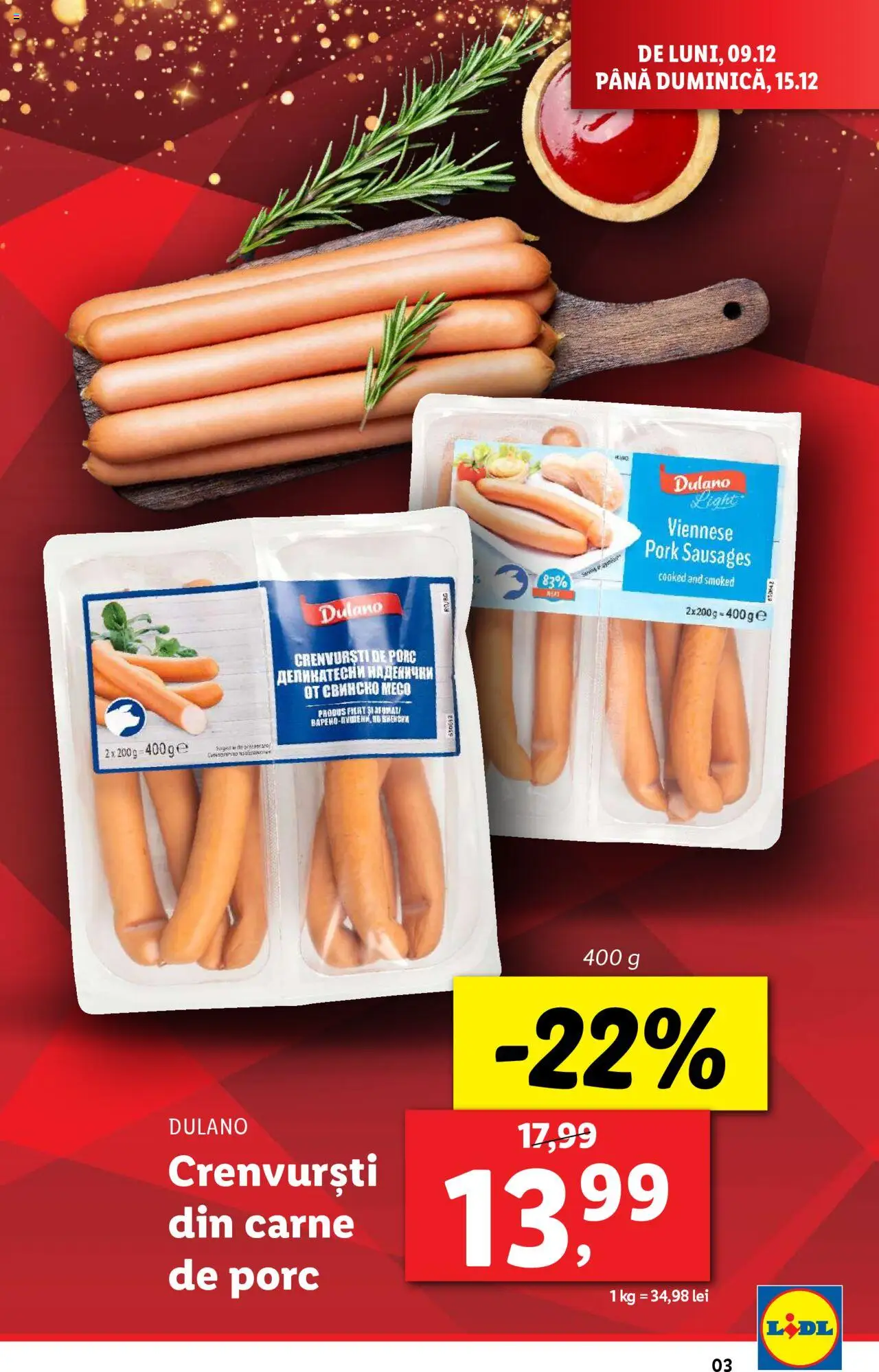 Catalog LIDL 9 - 15 Decembrie 2024 | Pagina 3